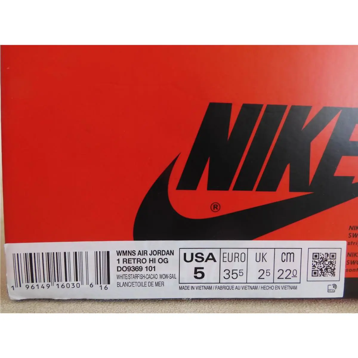 Nike shoes - Air Jordan 1 - Air - DO9369-101 - White 6