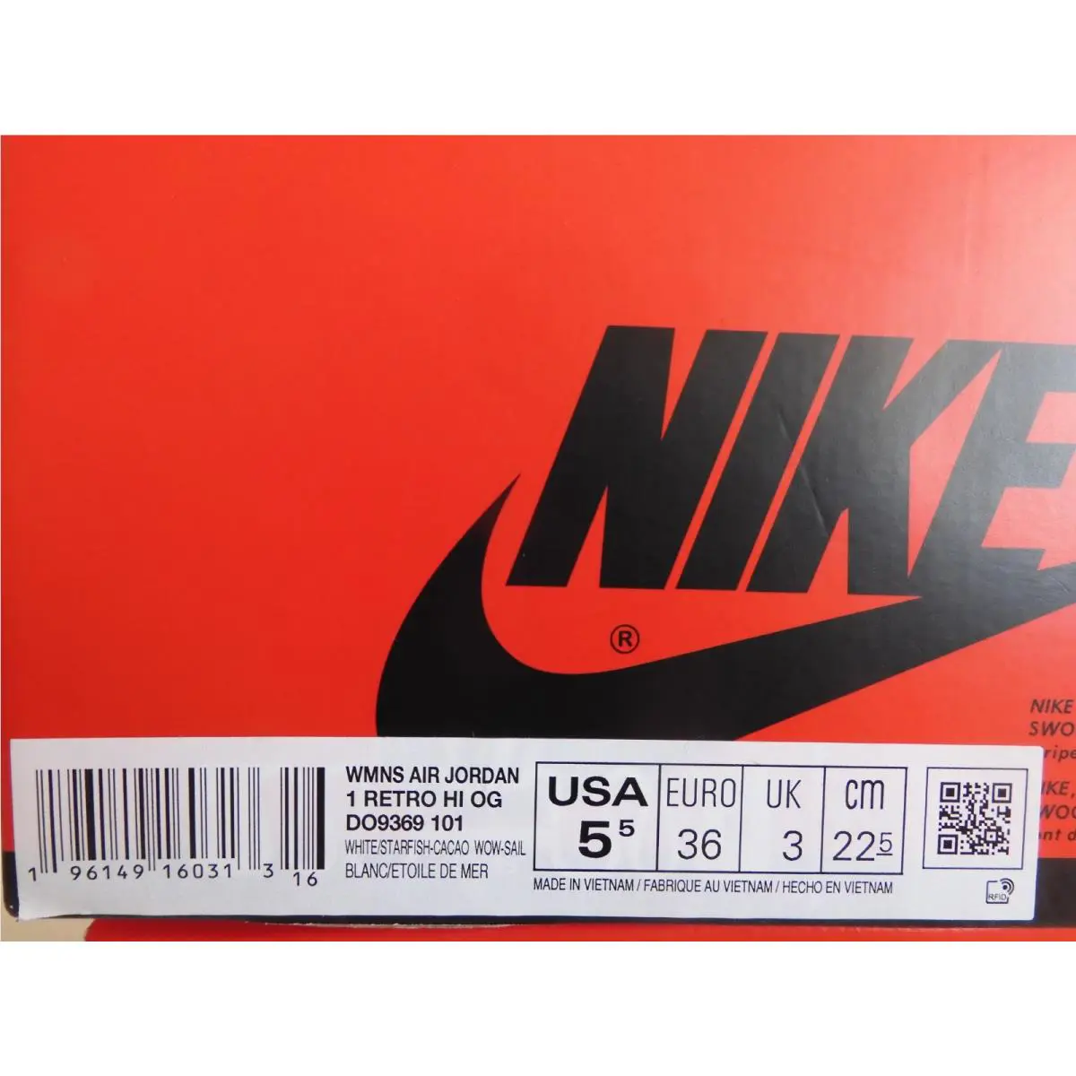 Nike shoes - Air Jordan 1 - Air - DO9369-101 - White 22