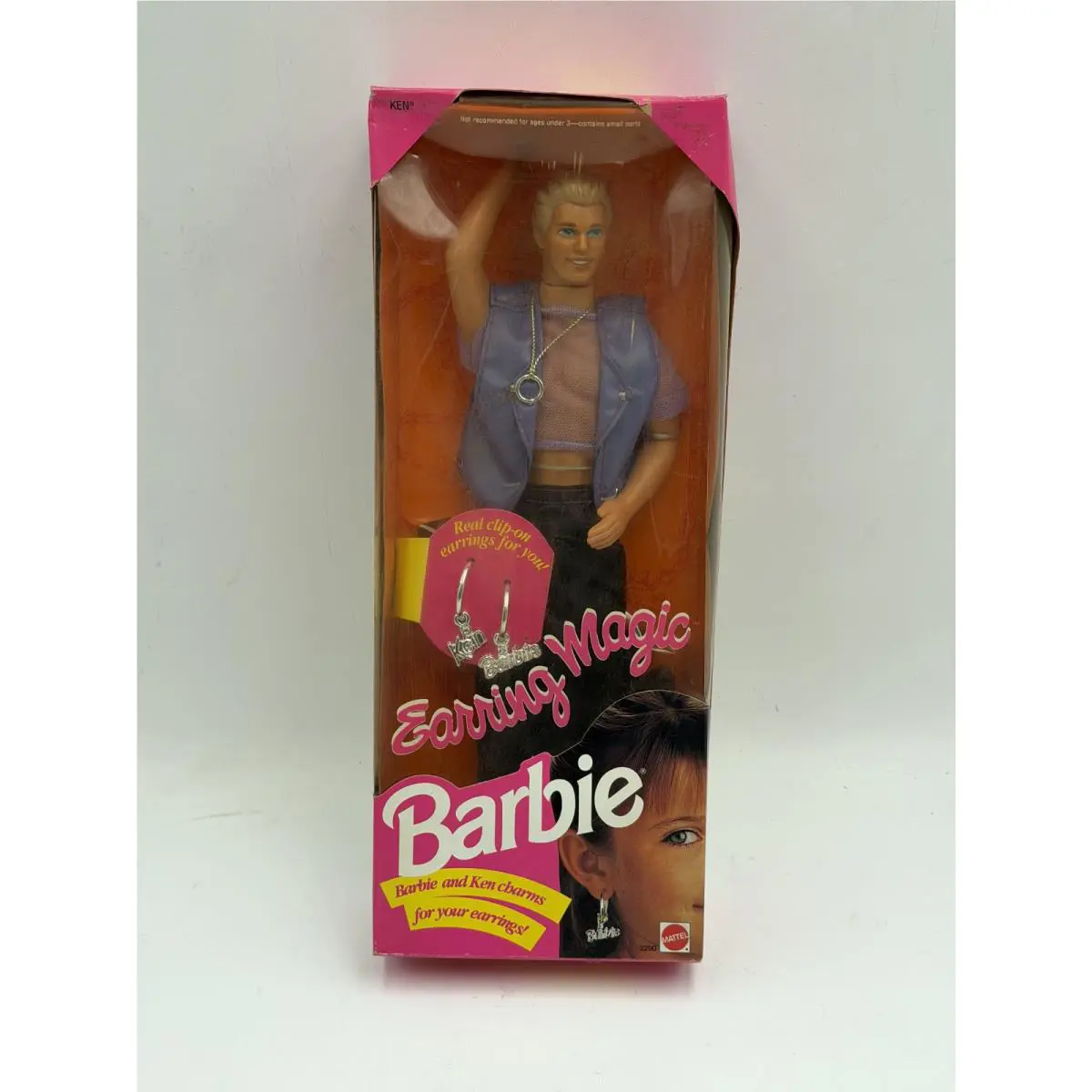Earring Magic Ken Barbie 2290 Mattel Vintage 1992
