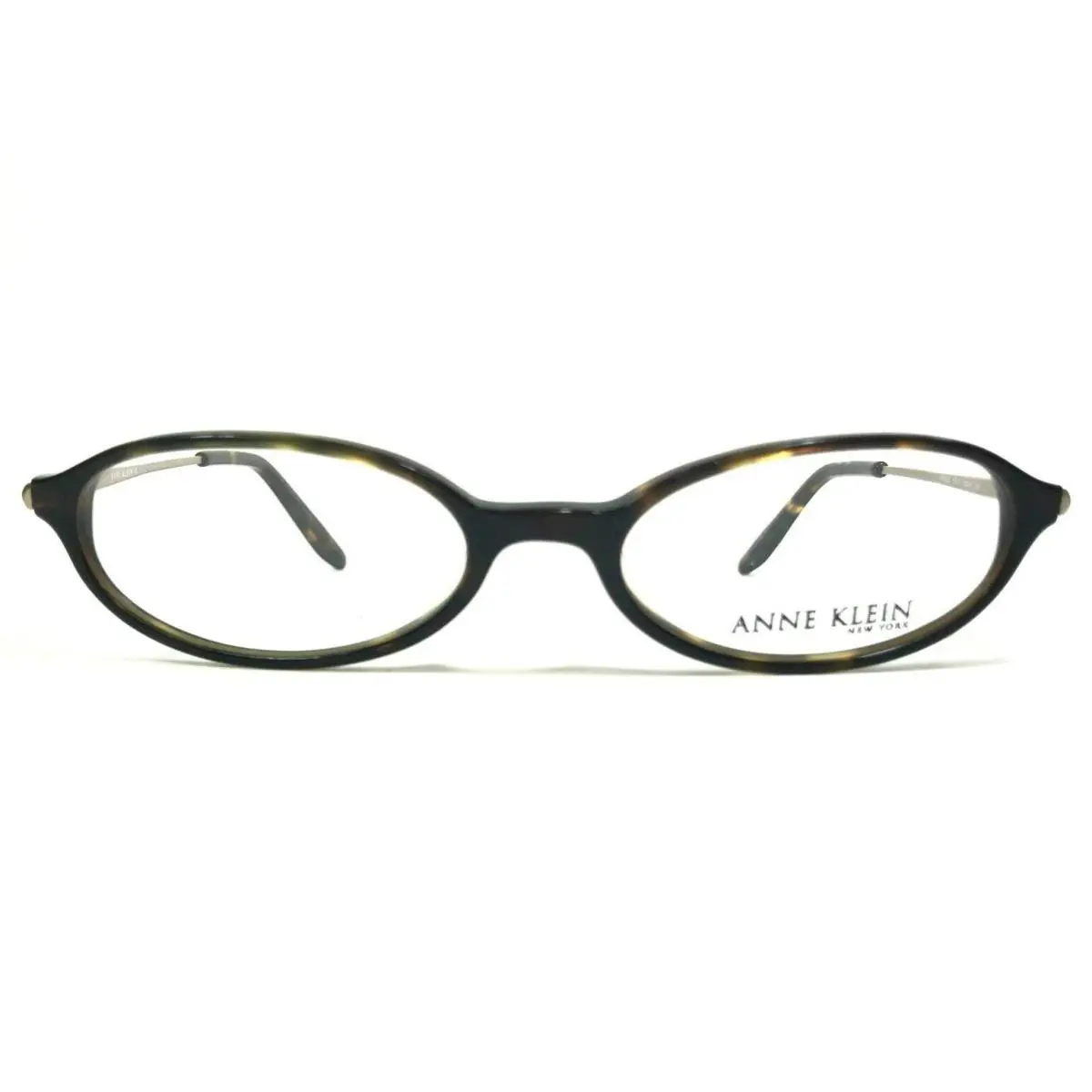Anne Klein Eyeglasses Frames AK8026 K5171 Tortoise Gold Round Full Rim 50-17-140