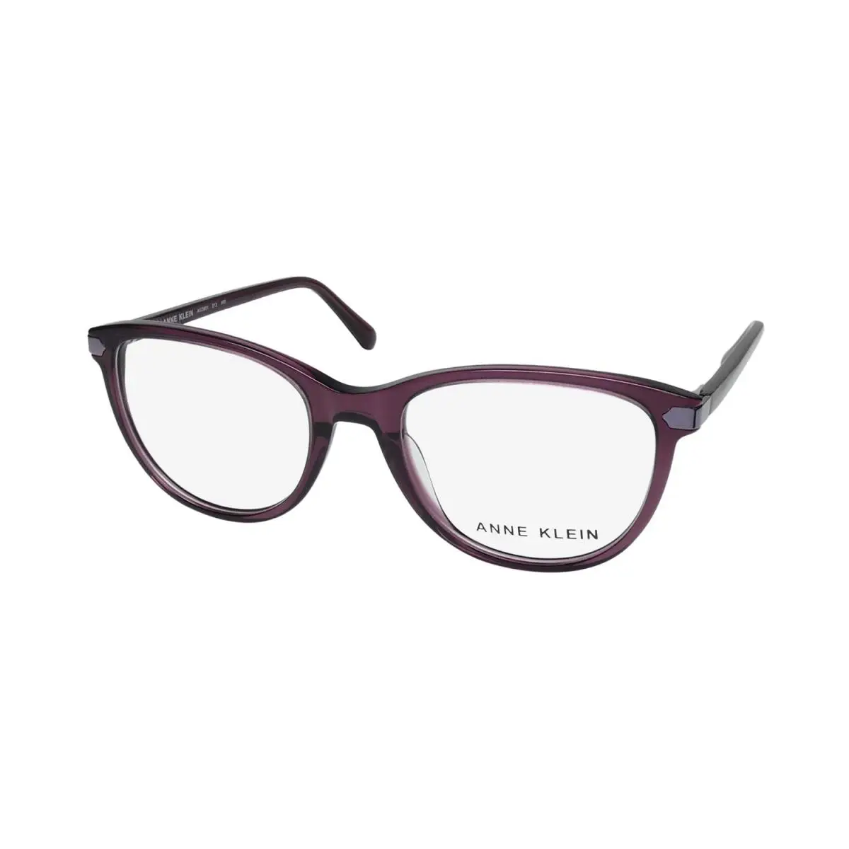 Anne Klein AKO901 Eyeglass Frame Purple Oval 513 Full-rim Womens 54-20-140