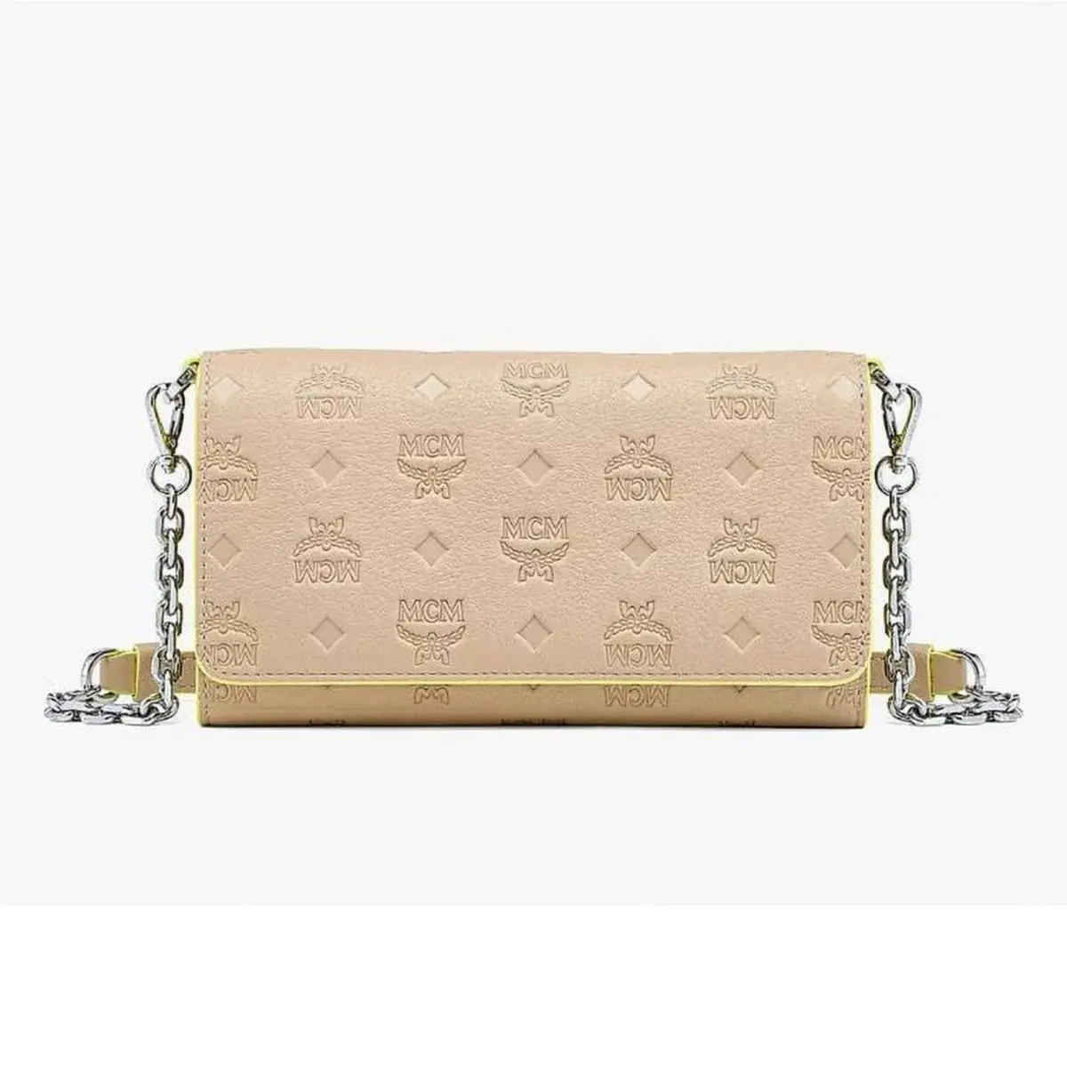 Mcm Klara Monogrammed Leather Smartphone Case MXEBAKM01I6001