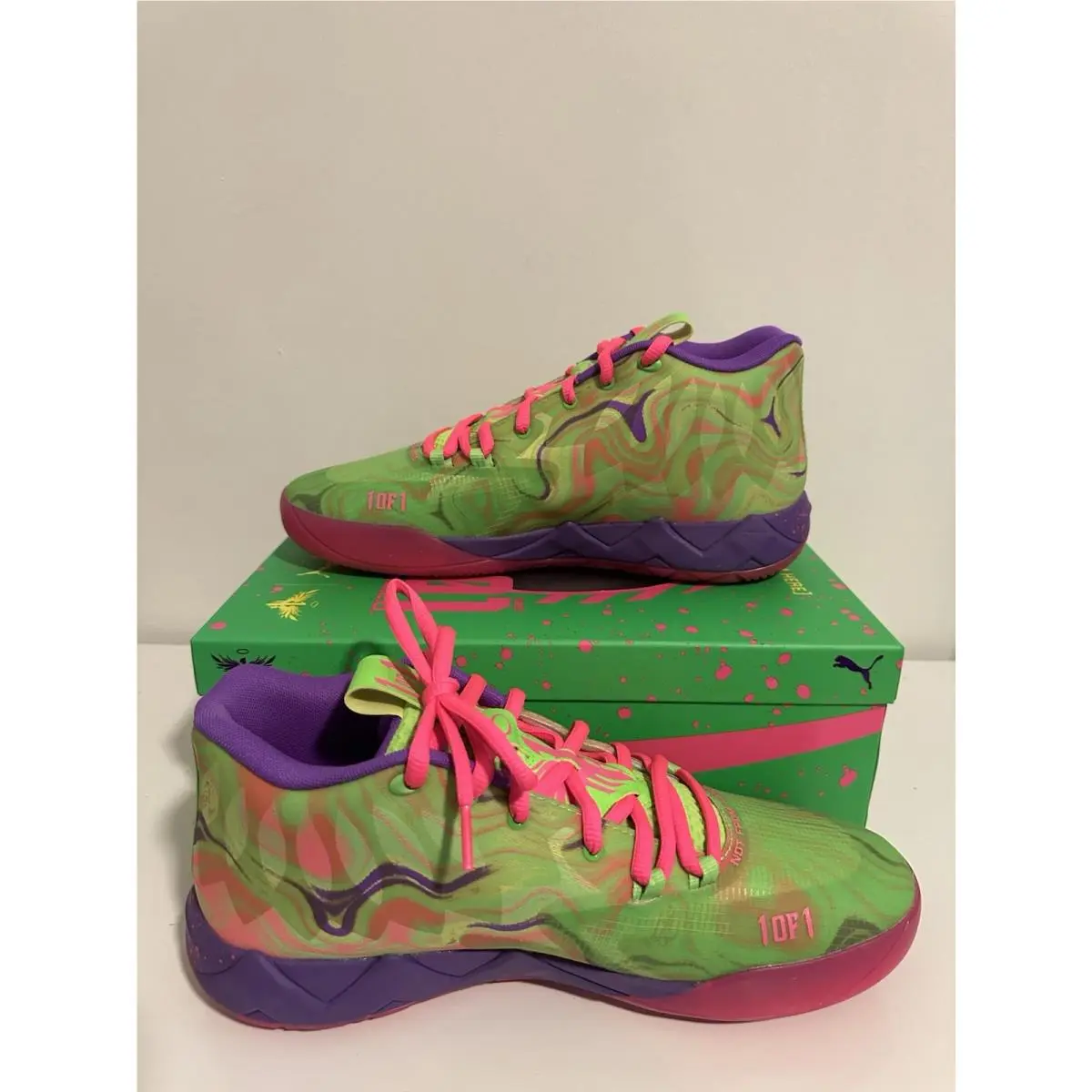 Puma shoes - PUMA MB.01 - 310437-01 - Green 1