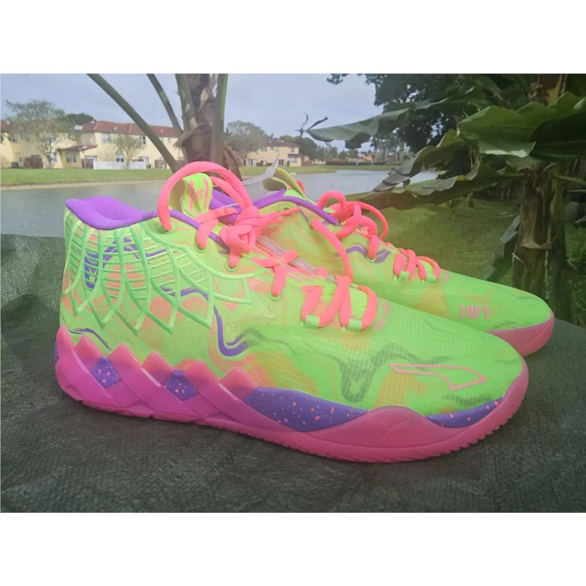 Puma shoes - PUMA MB.01 - 310437-01 - Green 8