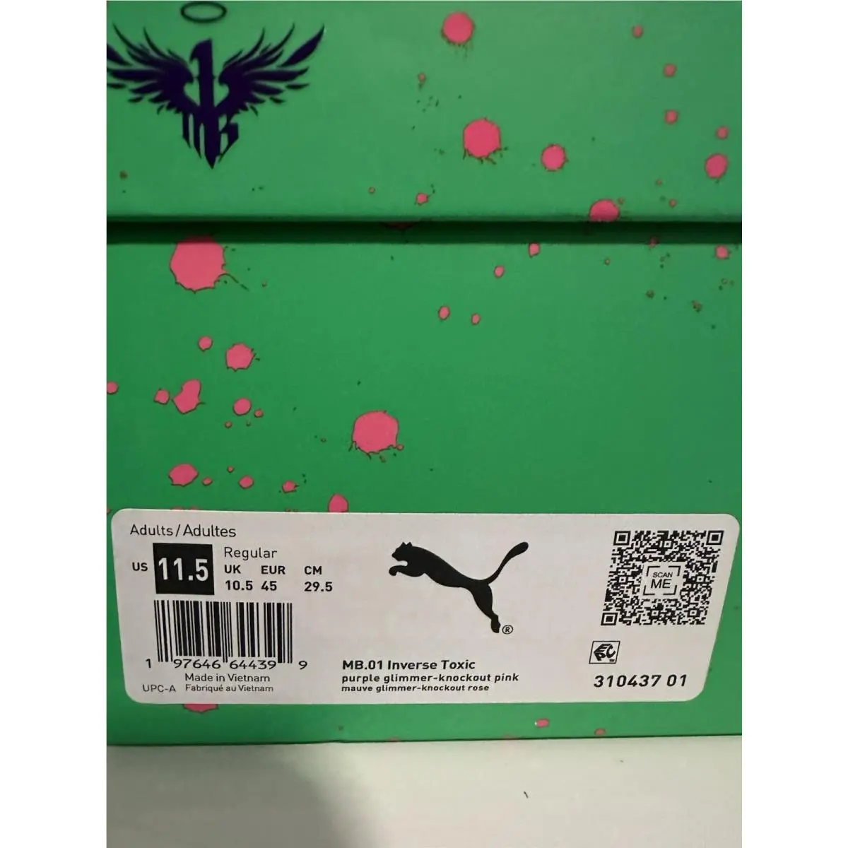Puma shoes - PUMA MB.01 - 310437-01 - Green 4