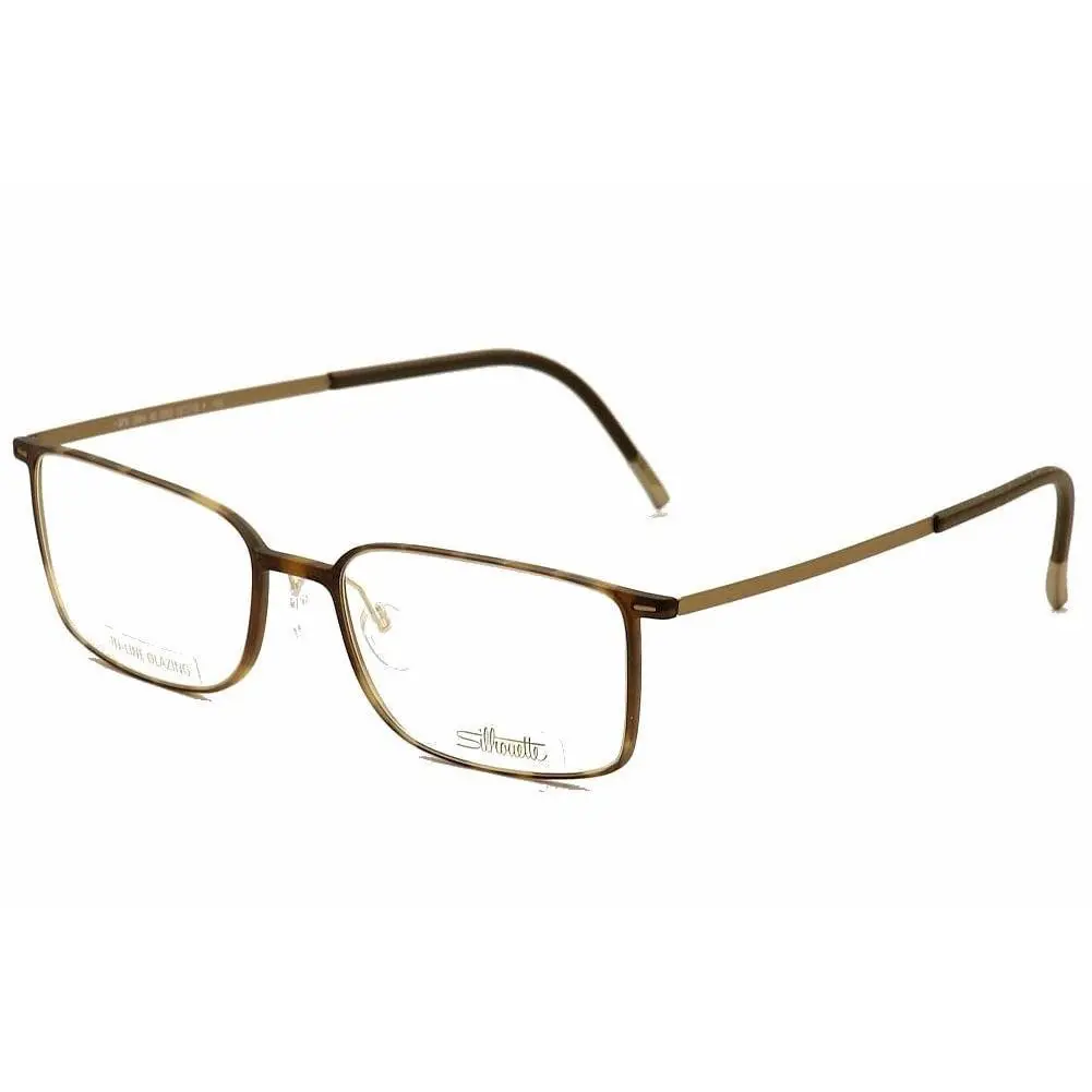Eyeglass Frames Urban Lite 2884 6055 Tortoise 52mm For Men Women by Silhouette