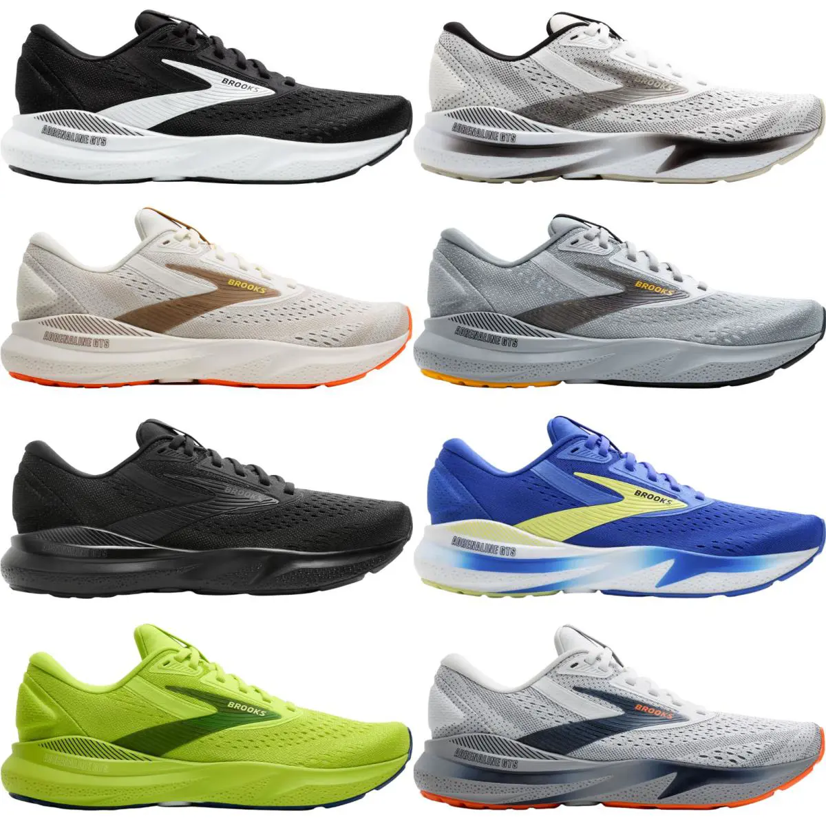 Brooks shoes - Brooks Adrenaline GTS 24 - Adrenaline GTS - Black/Country Blue/Orange 64