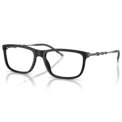 Diesel DL4006 2002 Eyeglasses Matte Black Full Rim Square Shape 56mm