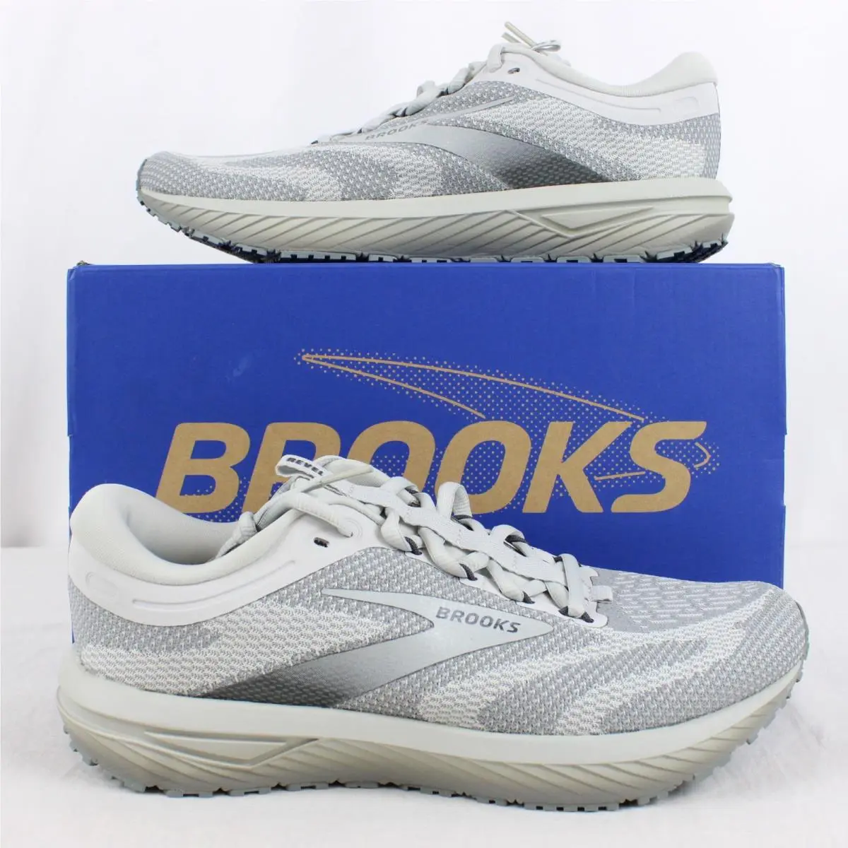 Brooks Revel 7 Running Shoes Oyster Mushroom/grey - Women`s Size 10 120424036