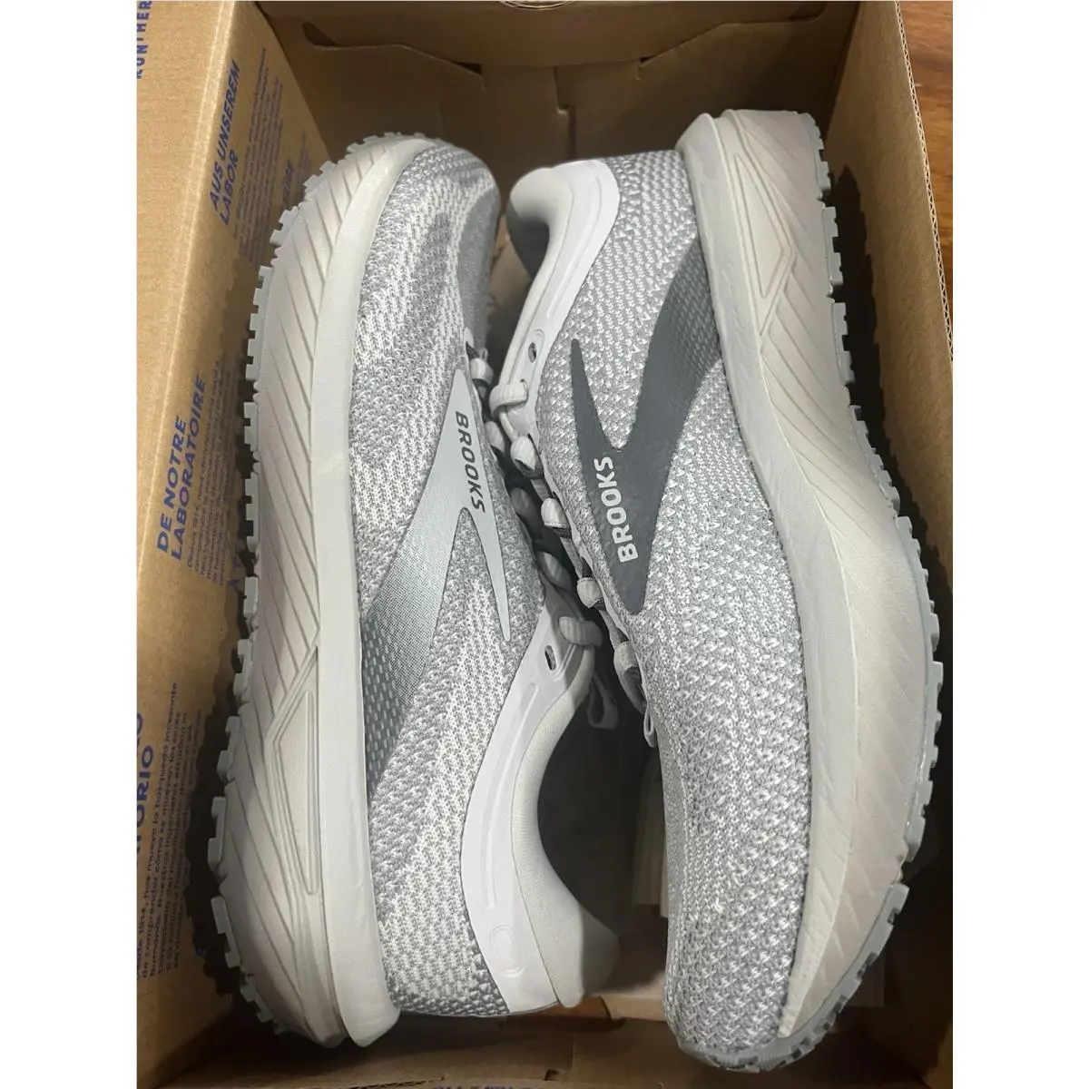 Brooks Women`s Revel 7 Running Shoes Primer Grey/oyster Mushroom Size 6.5M - Oyster Mushroom/Primer Gray