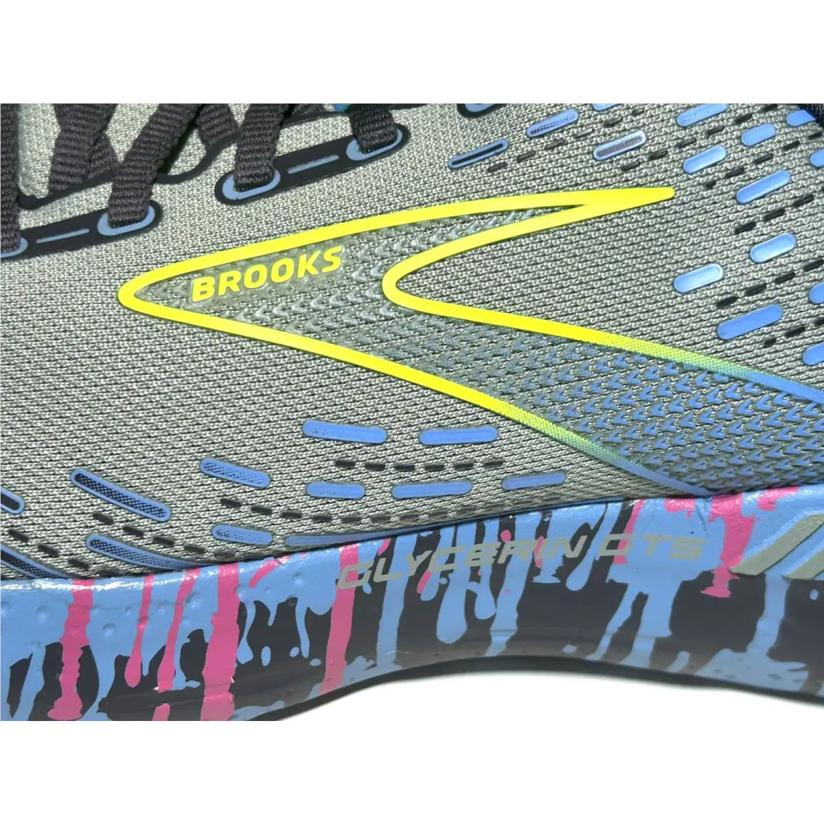 Brooks shoes - Brooks Glycerin GTS 20 - Glycerin GTS - 110383-1D-482 - Jadeite/Alaskan Blue/Ebony (UPC: 195394241891) 4