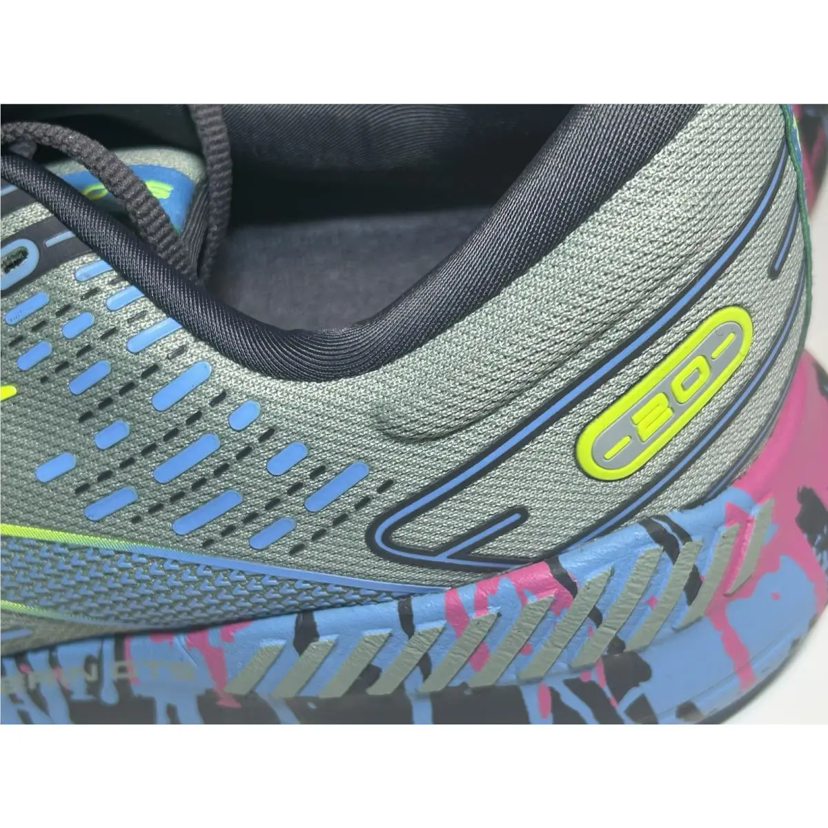 Brooks shoes - Brooks Glycerin GTS 20 - Glycerin GTS - 110383-1D-482 - Jadeite/Alaskan Blue/Ebony (UPC: 195394241891) 5