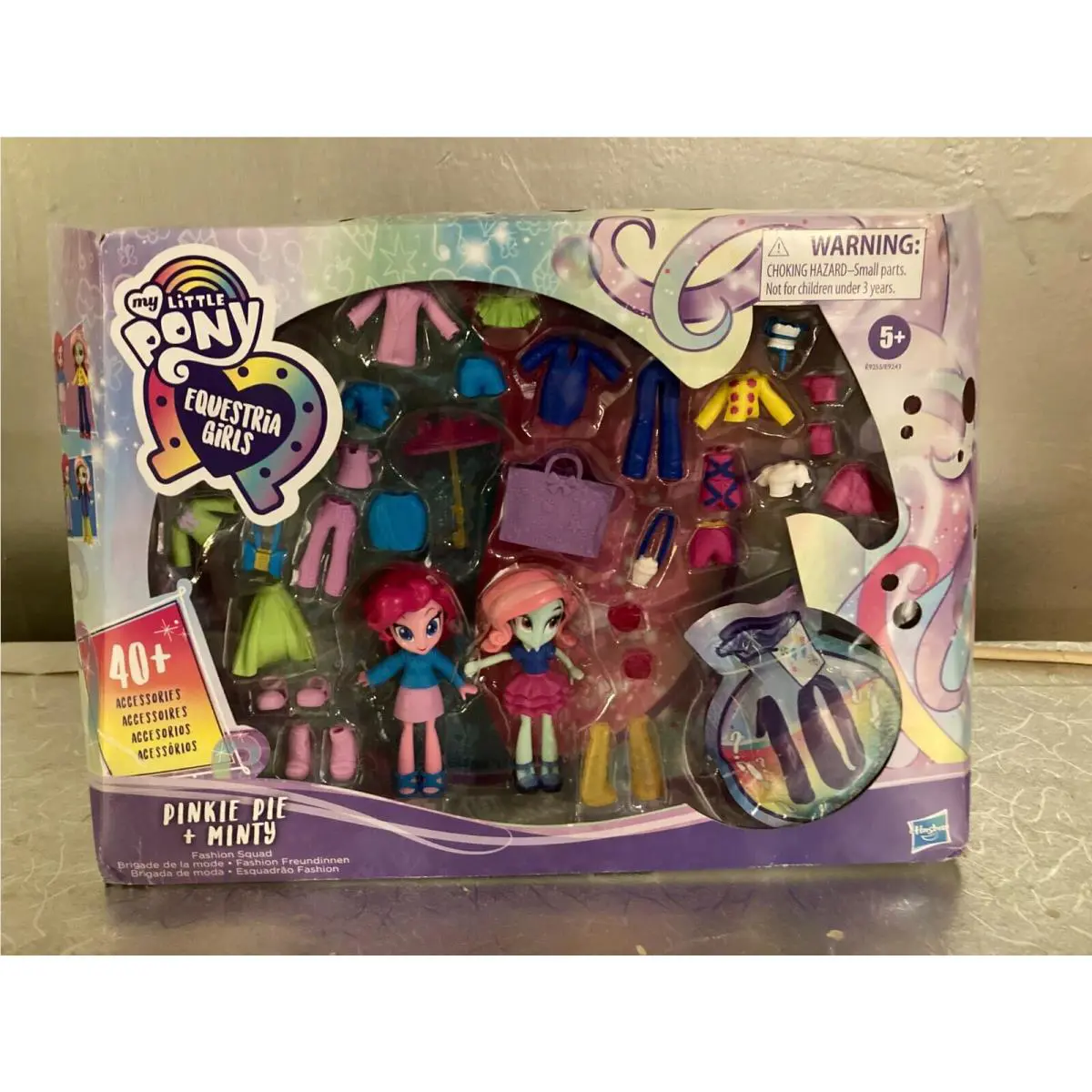 My Little Pony Equestria Girls Minis Fashion Squad Pinkie Pie and Minty