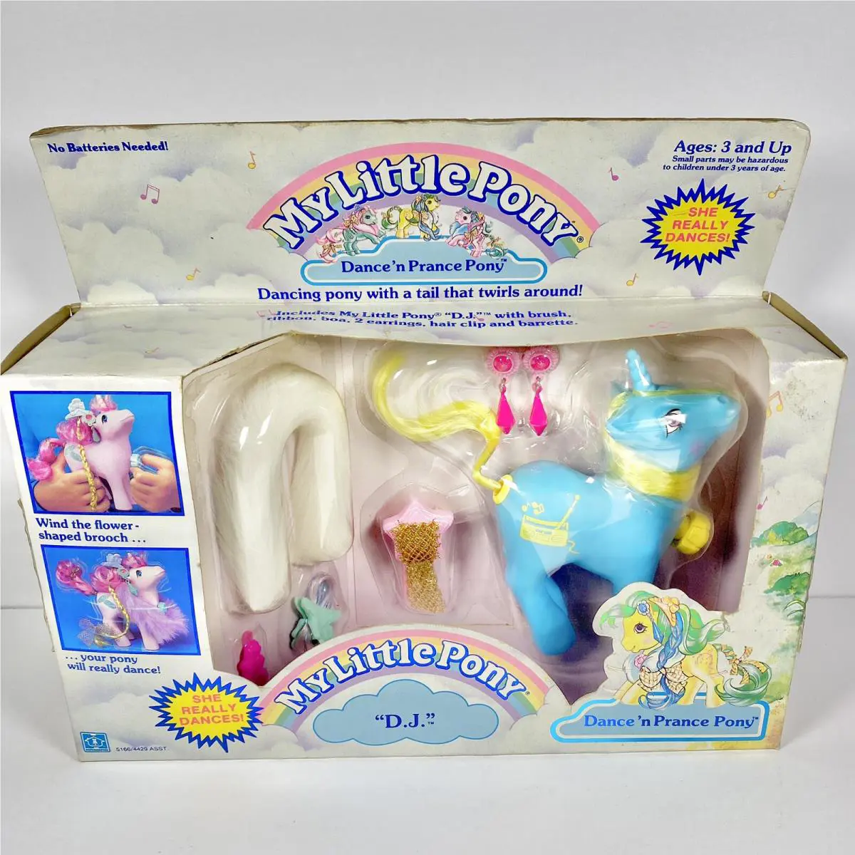 Vintage G1 My Little Pony D.j. Unicorn Dance N Prance 1988
