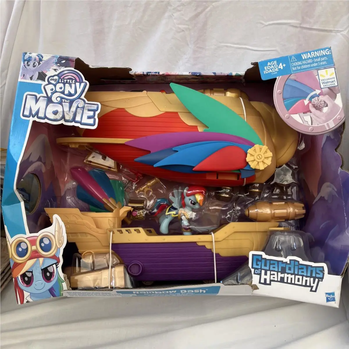 My Little Pony The Movie Guardians of Harmony Rainbow Dash Swashbuckler Airship