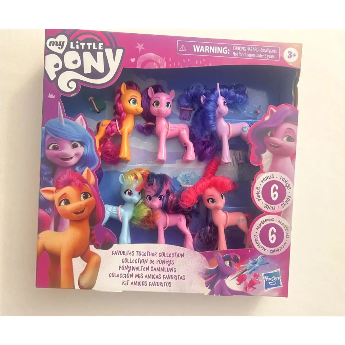 My Little Pony Favorites Together 6 Ponies - Twilight Rainbow Dash Pinkie