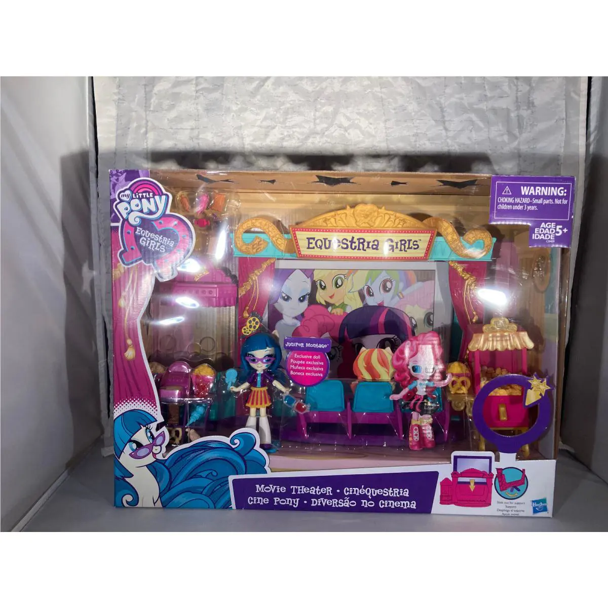 My Little Pony Equestria Girls Minis Movie Theater Nip Juniper Montage