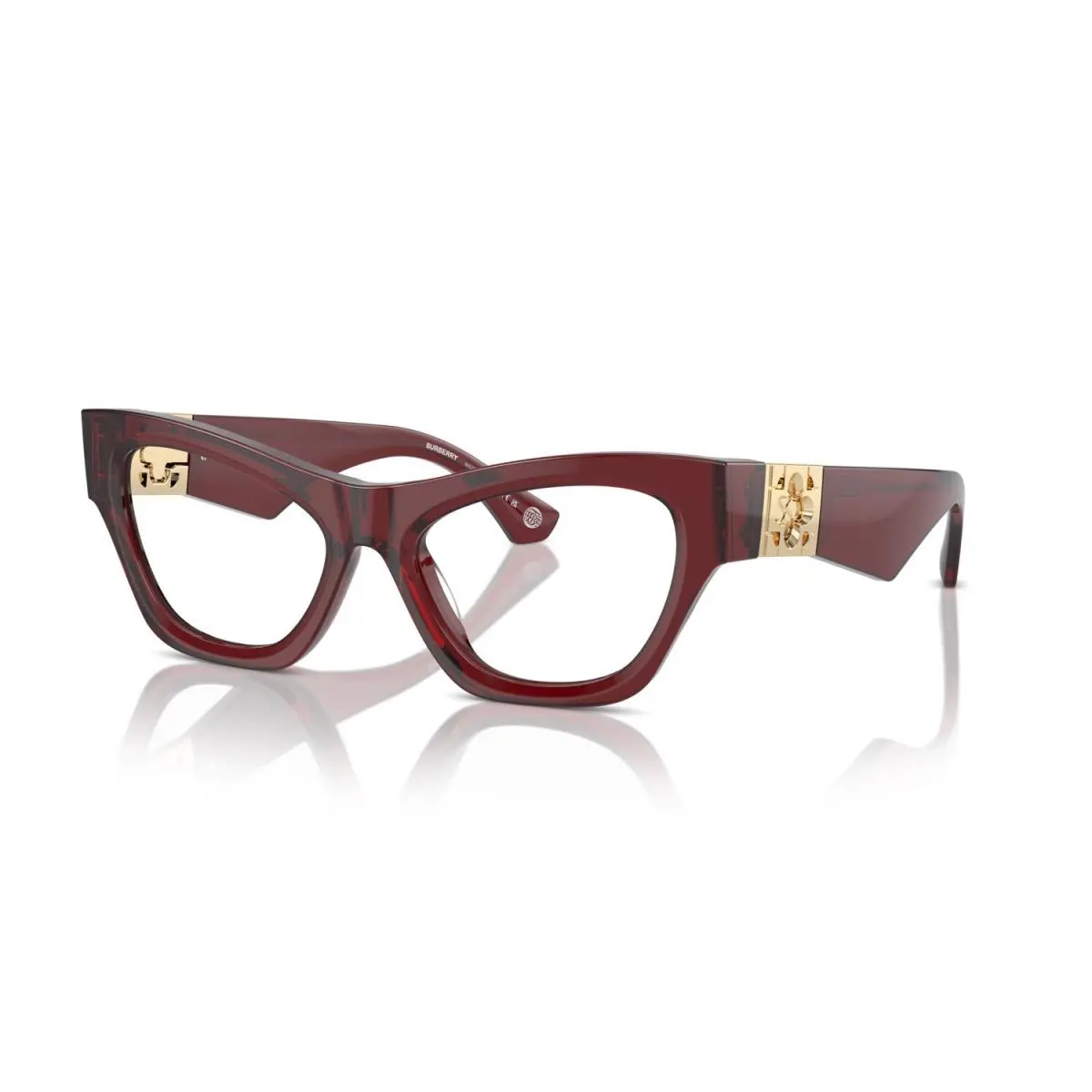 Burberry Eyeglasses BE2405U 4128 51mm Bordeaux / Demo Lens