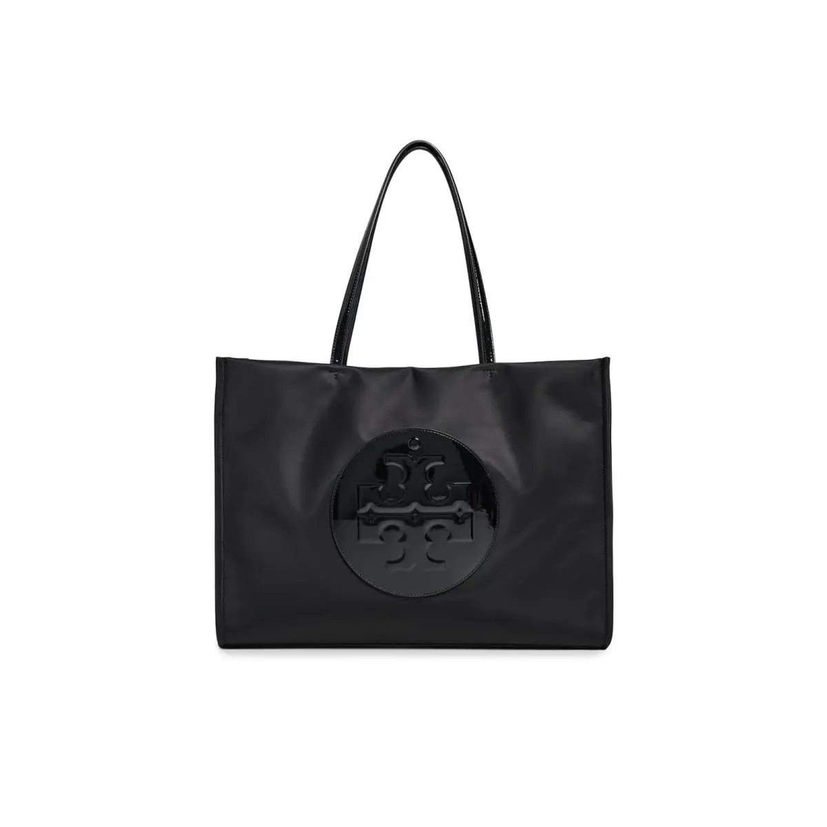 Tory Burch Women`s Ella Patent Tote Black One Size