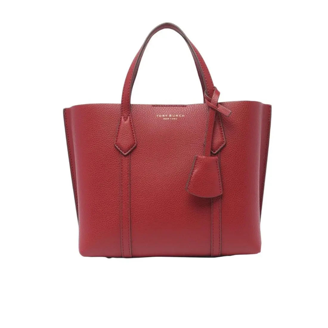 Tory Burch Small Perry Triple Compartment Tote - Brick