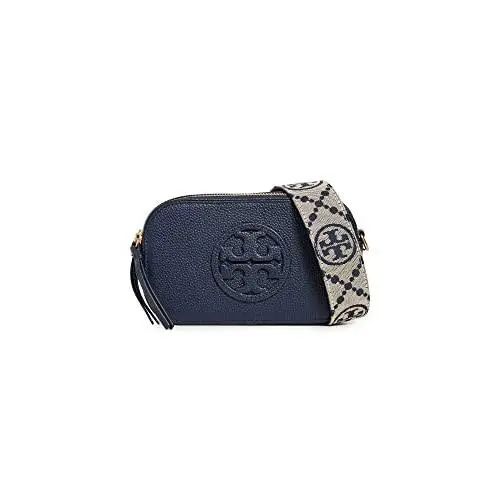 Tory Burch Women`s Mini Miller Crossbody Bag Tory Navy Blue One Size