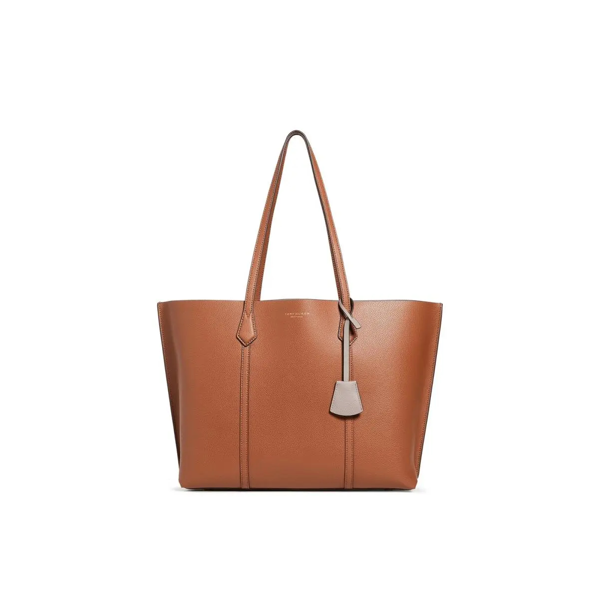 Tory Burch Women`s Perry Triple Compartment Tote Light Umber Brown One Size