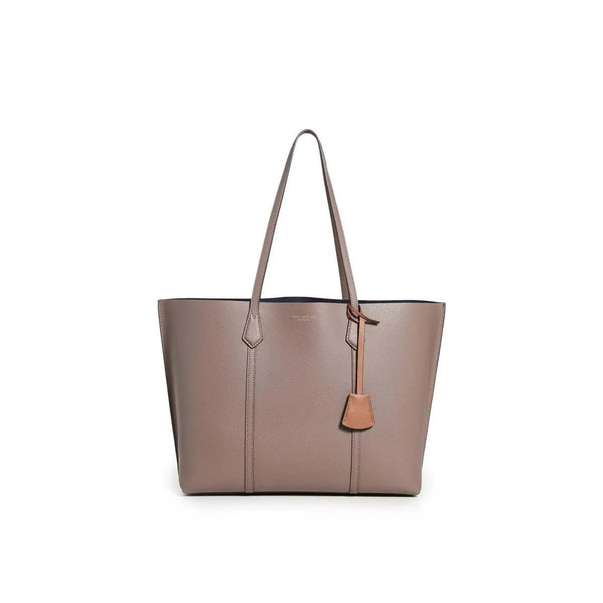Tory Burch Women`s Perry Triple Compartment Tote Clam Shell Grey One Size