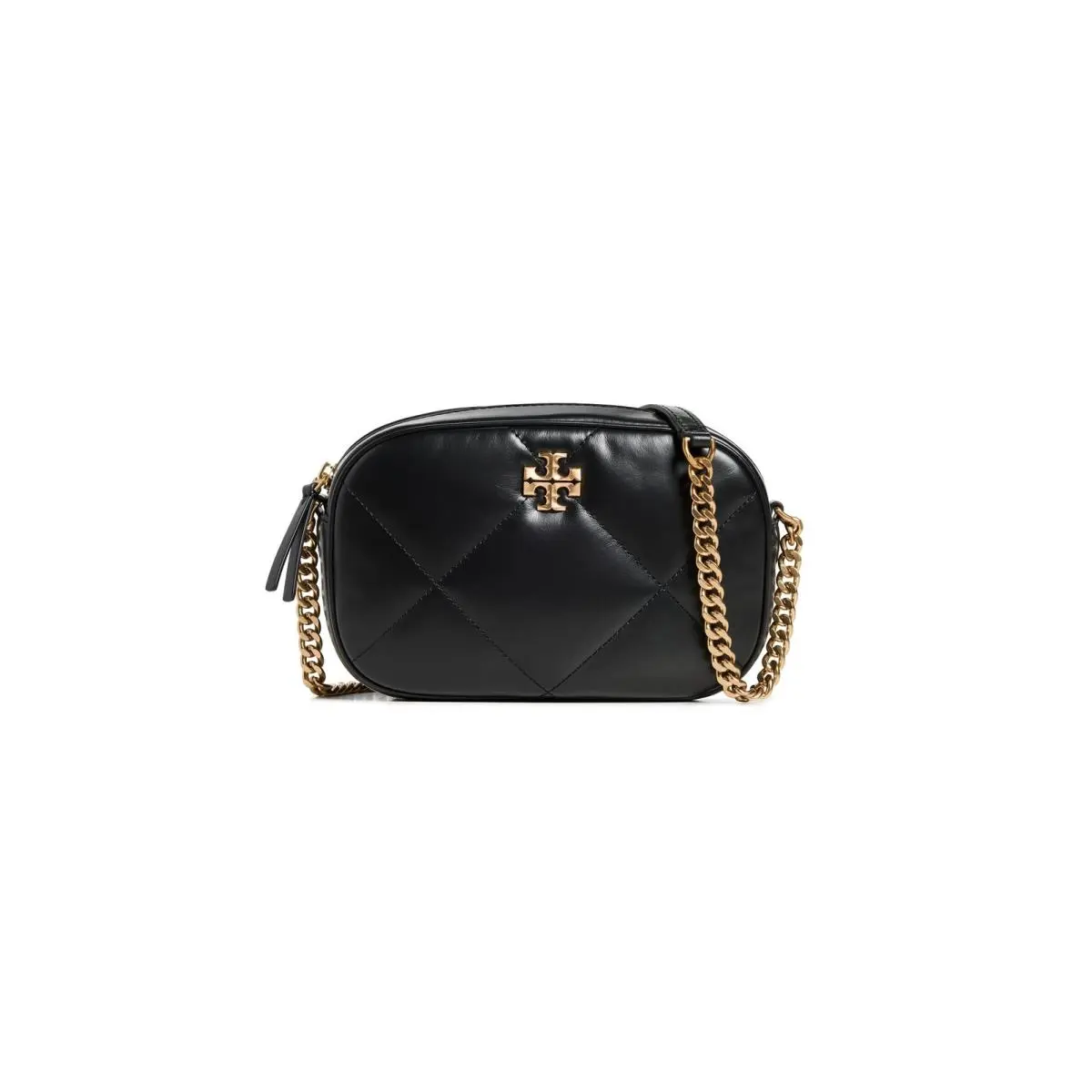 Tory Burch Women`s Kira Diamond Quilt Camera Bag Black One Size