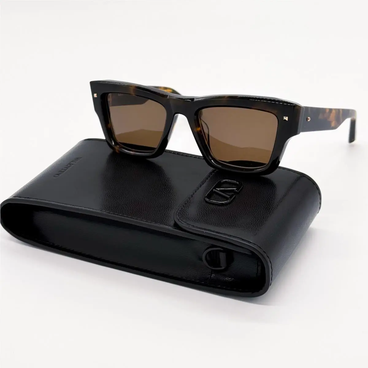 Valentino Xxii VLS-106B-53 Havana Unisex Sunglasses Valentino