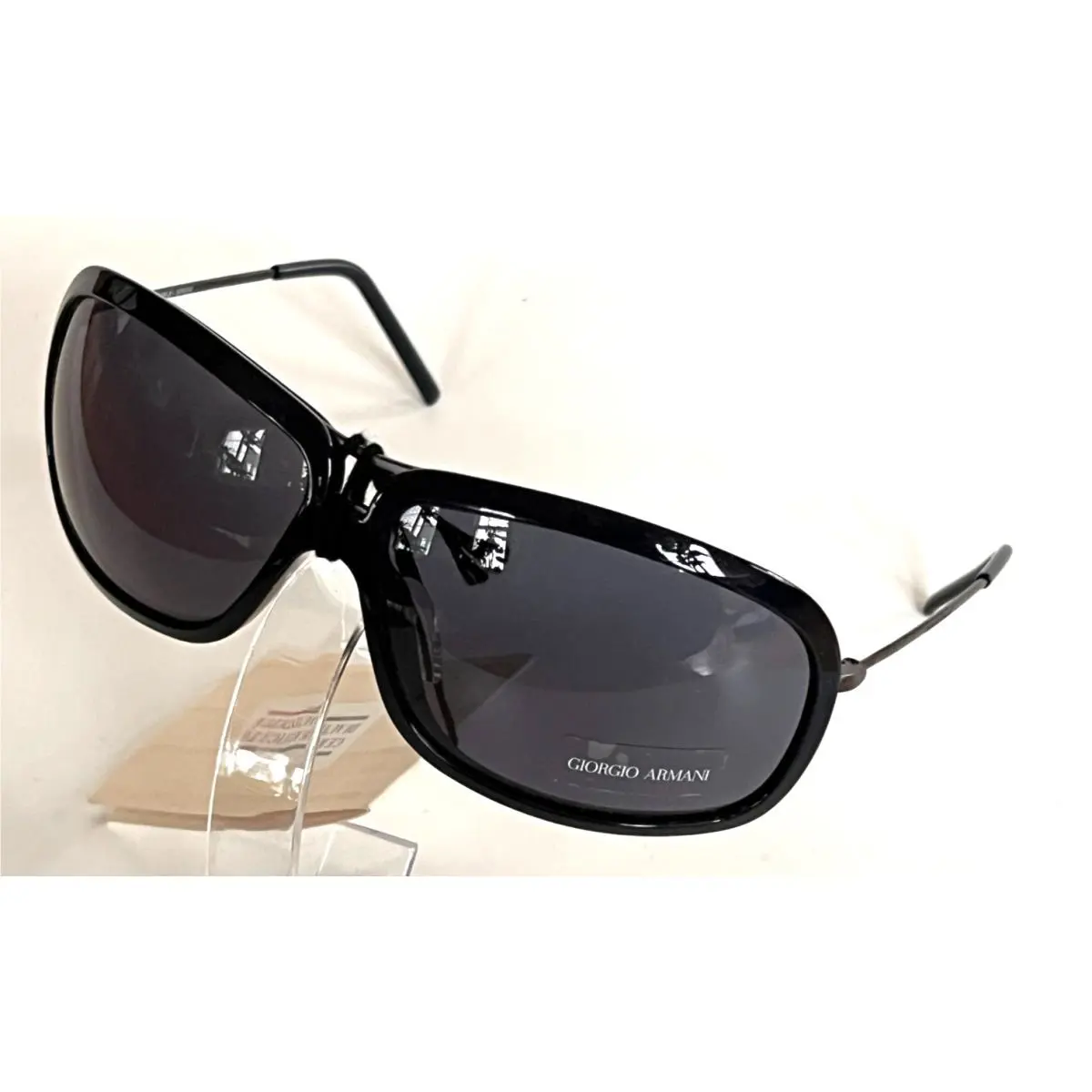 Giorgio Armani GA624S Sunglasses Unisex Dk Blue/grey 58mm Italy Made