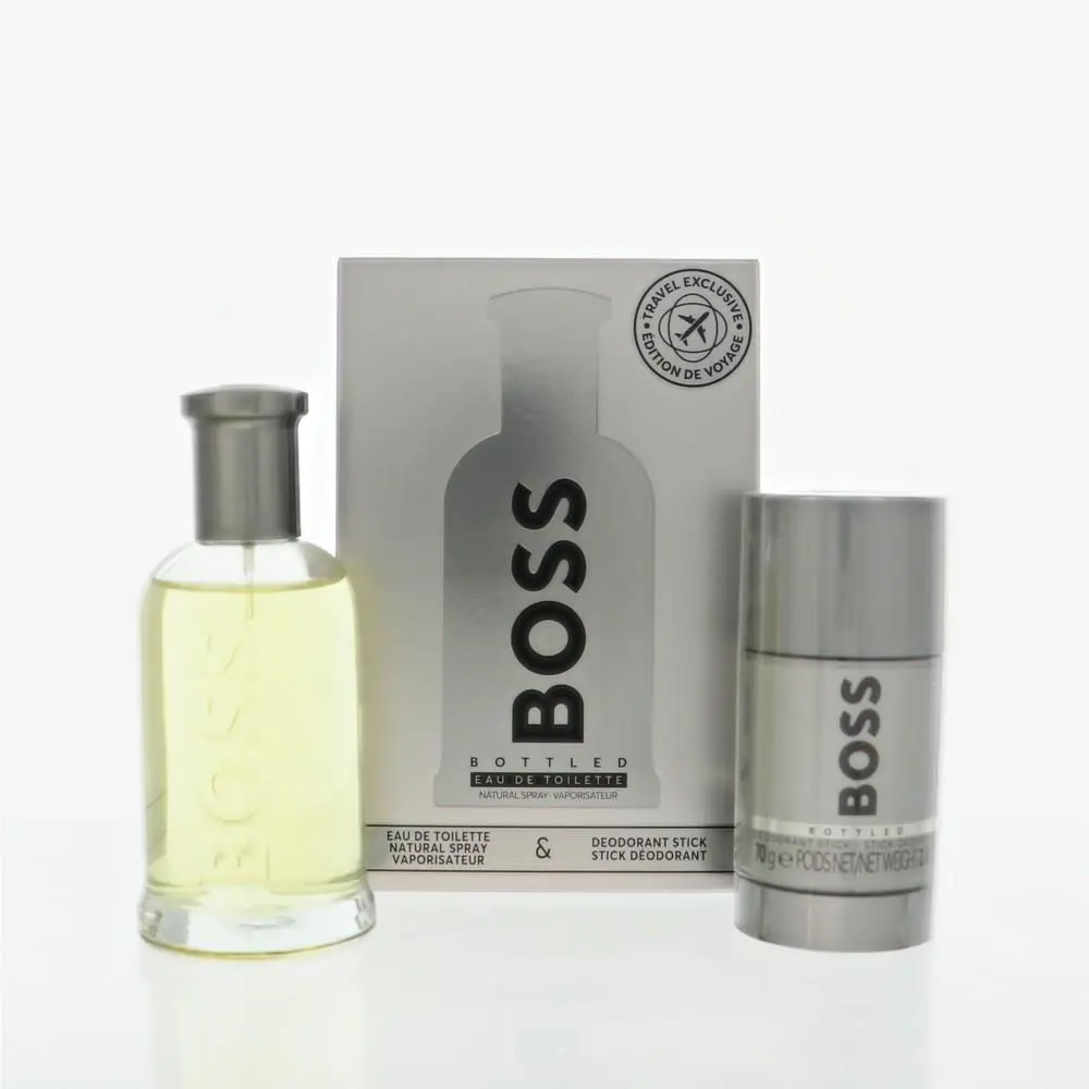 Boss 6 by Hugo Boss Gift Set For Men 2 Piece Set For Men: 3.3 Oz Eau De