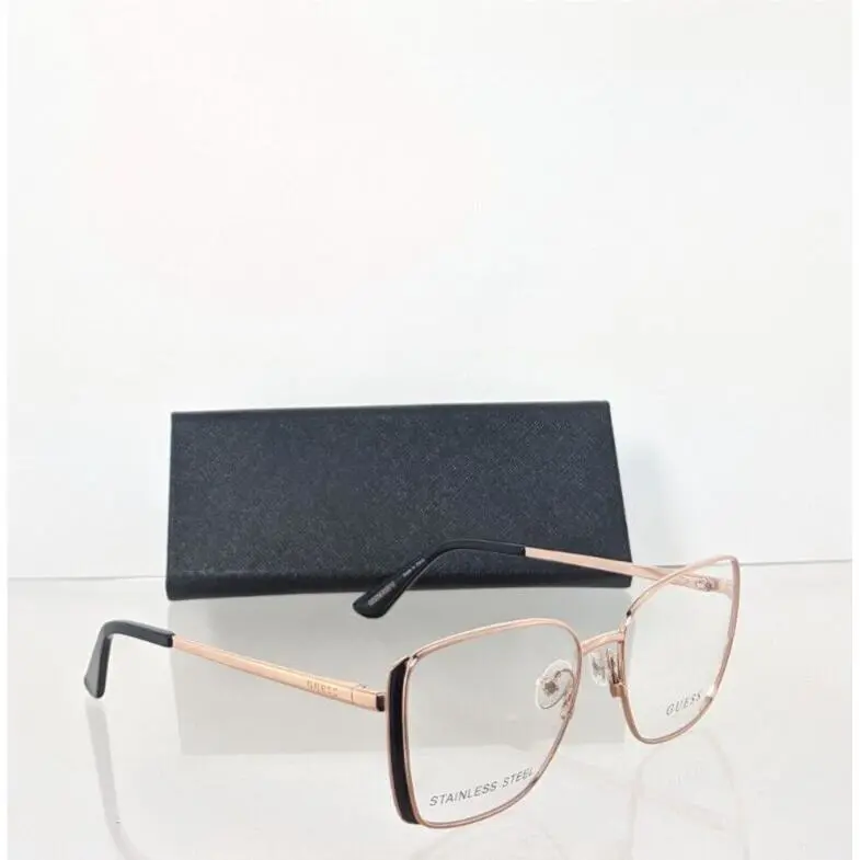 Guess Eyeglasses GU 2903 028 Gold Black Frame 2903 Frame