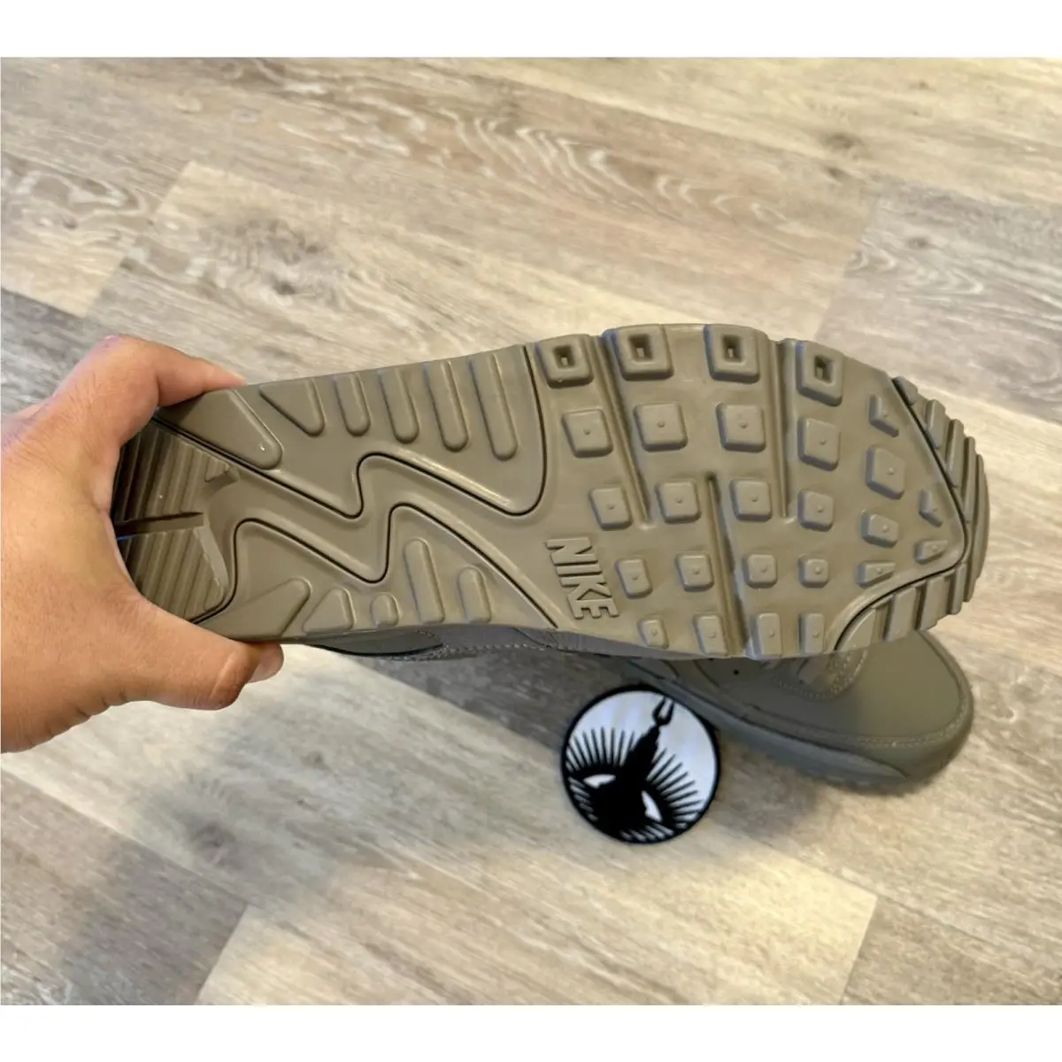 Nike shoes - Nike Air Max 90 ESS+ - IH2063-201 - Cave Stone / Adobe (UPC: 198480950615) 9