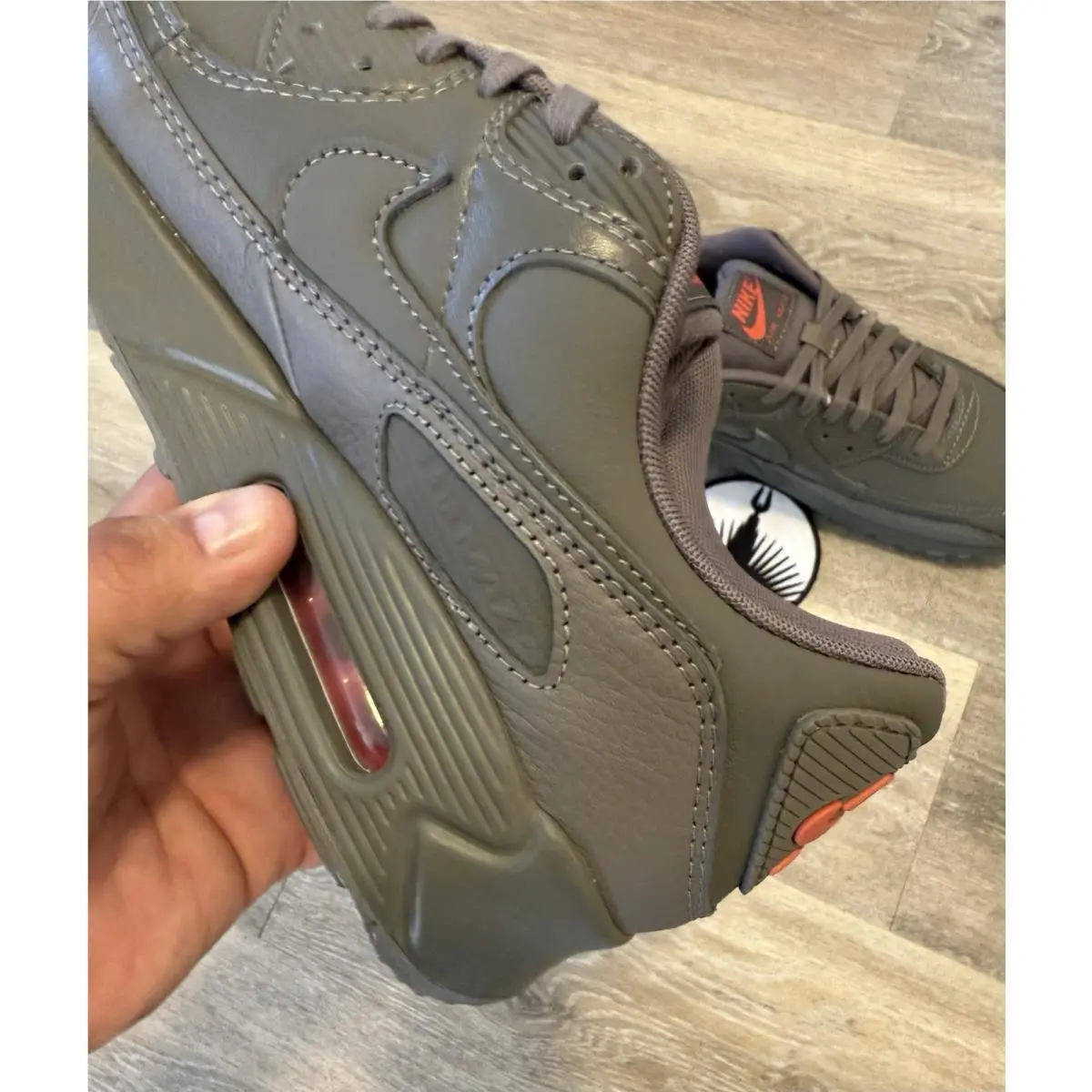 Nike shoes - Nike Air Max 90 ESS+ - IH2063-201 - Cave Stone / Adobe (UPC: 198480950615) 1
