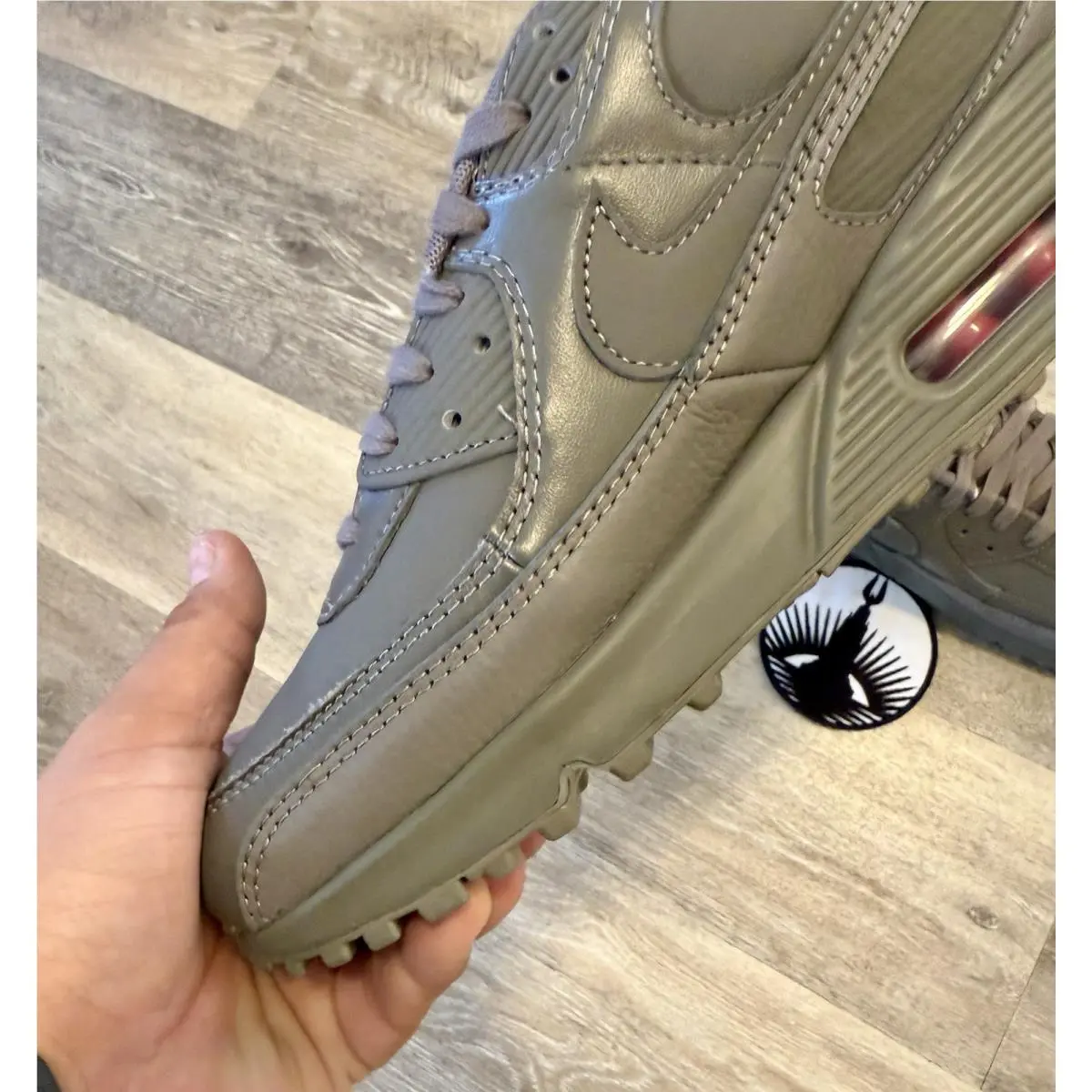 Nike shoes - Nike Air Max 90 ESS+ - IH2063-201 - Cave Stone / Adobe (UPC: 198480950615) 2