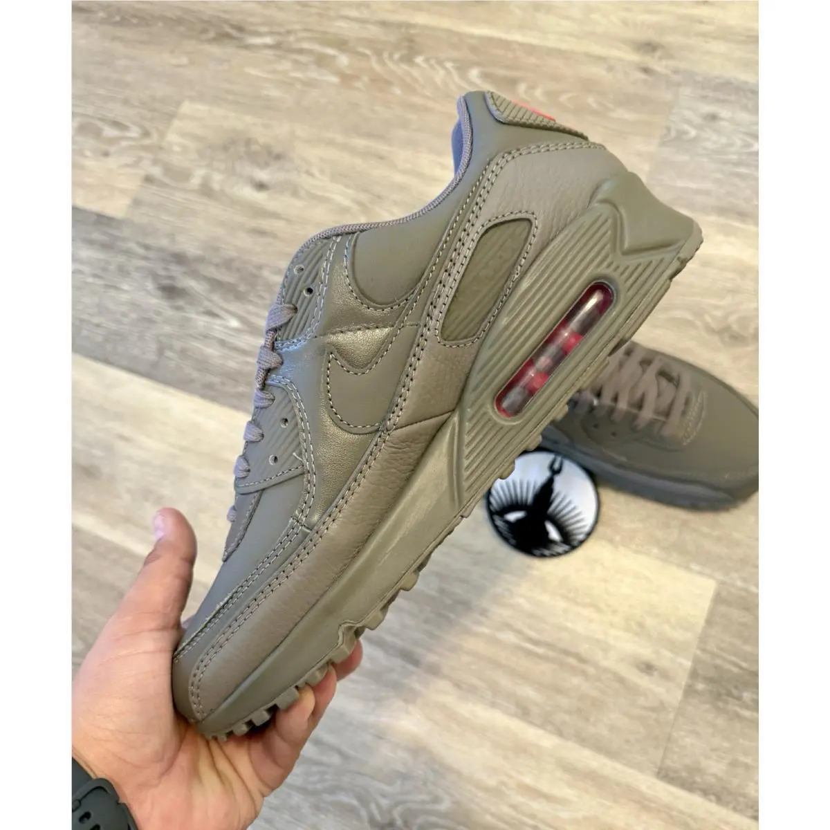 Nike shoes - Nike Air Max 90 ESS+ - IH2063-201 - Cave Stone / Adobe (UPC: 198480950615) 3