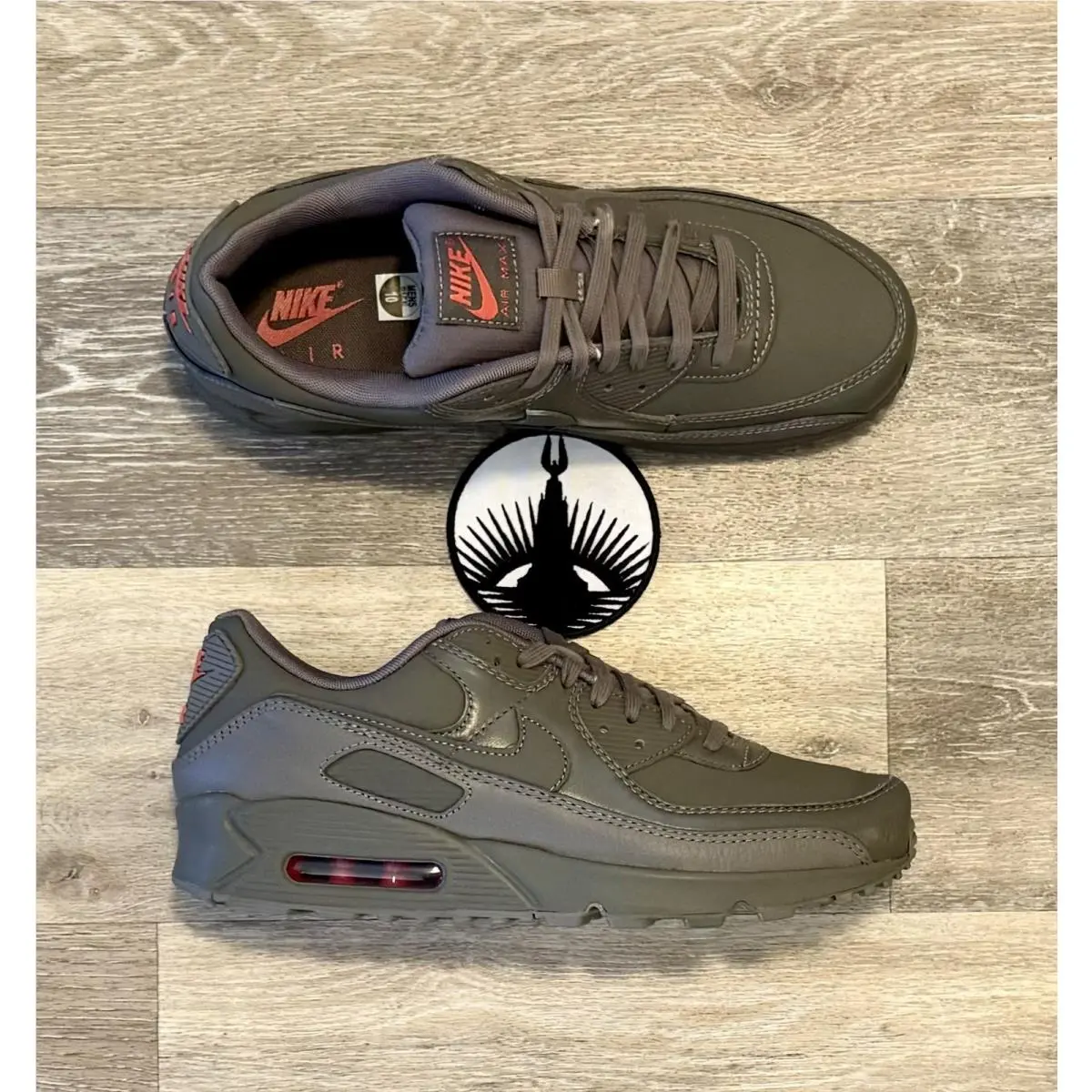 Nike shoes - Nike Air Max 90 ESS+ - IH2063-201 - Cave Stone / Adobe (UPC: 198480950615) 5