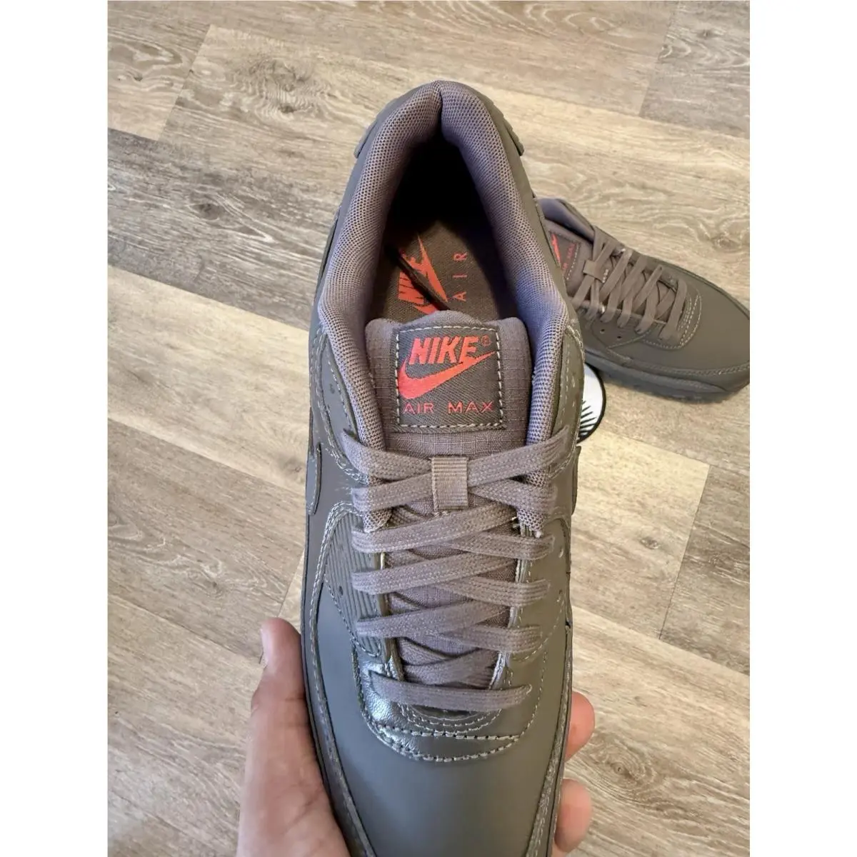 Nike shoes - Nike Air Max 90 ESS+ - IH2063-201 - Cave Stone / Adobe (UPC: 198480950615) 6