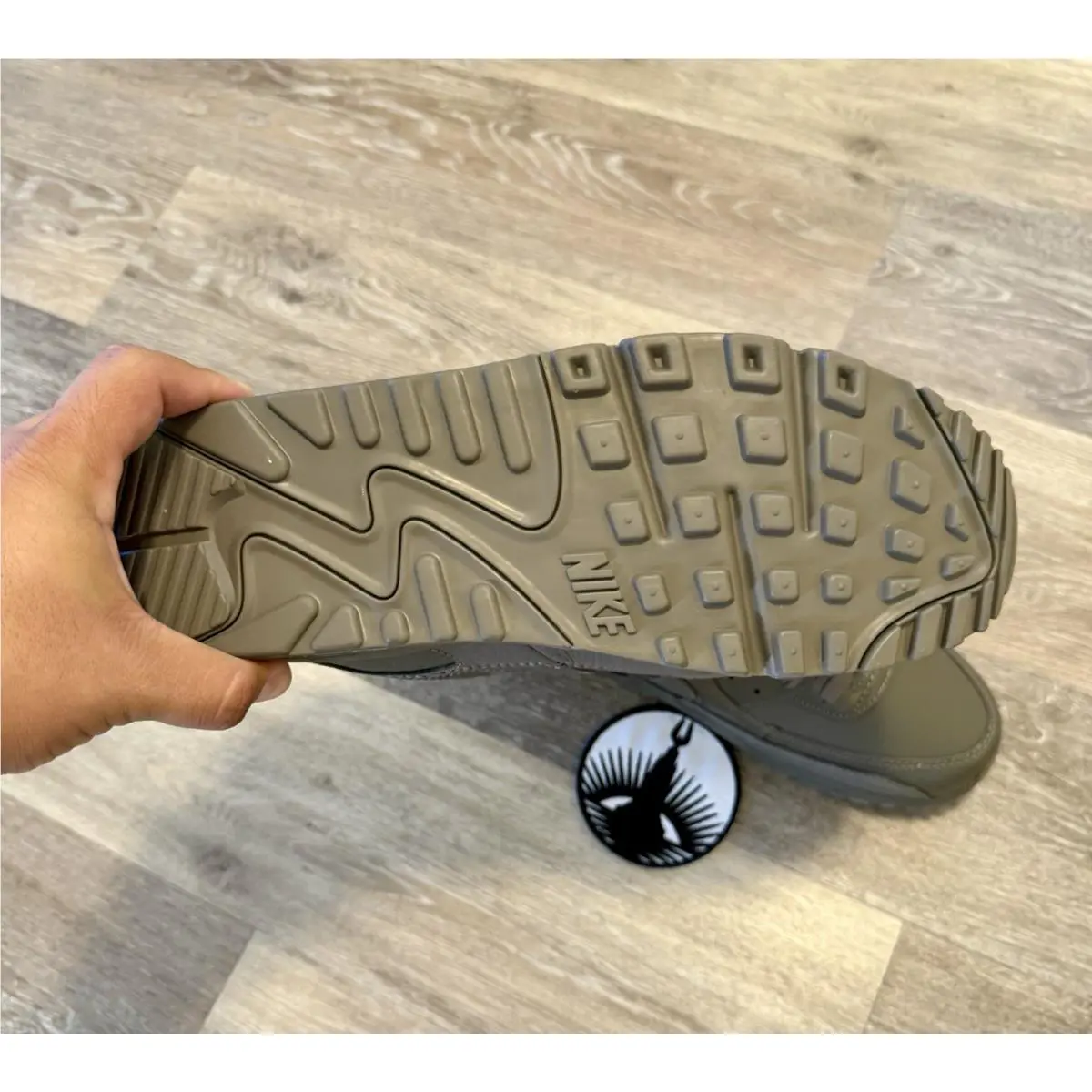 Nike shoes - Nike Air Max 90 ESS+ - IH2063-201 - Cave Stone / Adobe (UPC: 198480950615) 9