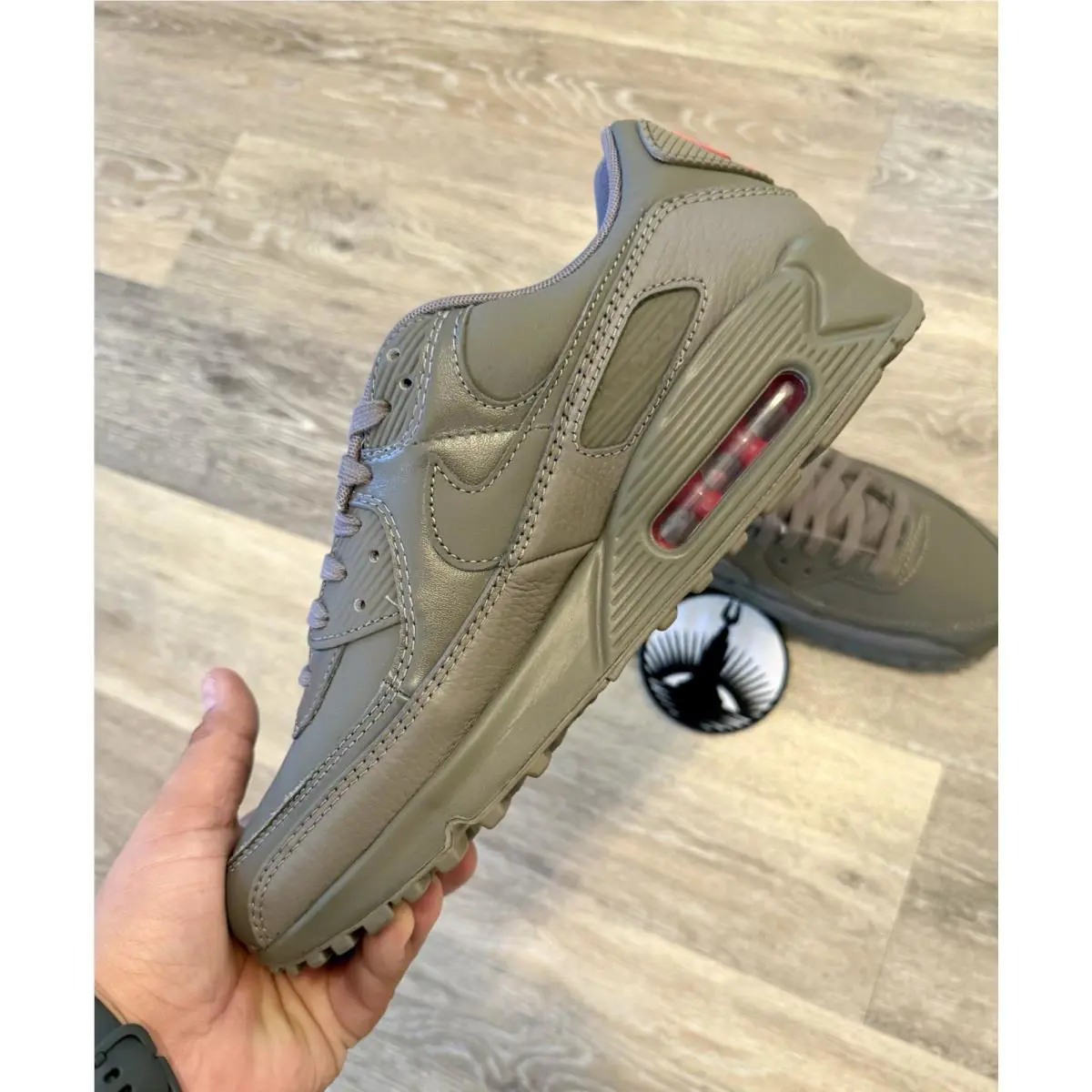 Nike shoes - Nike Air Max 90 ESS+ - IH2063-201 - Cave Stone / Adobe (UPC: 198480950615) 3