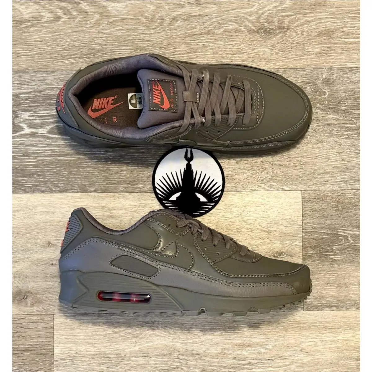Nike shoes - Nike Air Max 90 ESS+ - IH2063-201 - Cave Stone / Adobe (UPC: 198480950615) 5