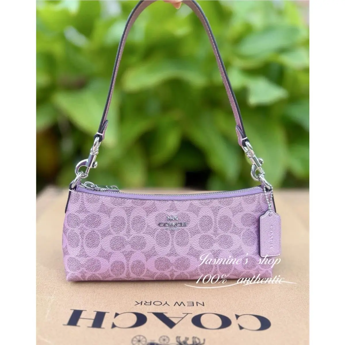 Coach Charlotte Shoulder Bag In Signature Canvas CCL40
