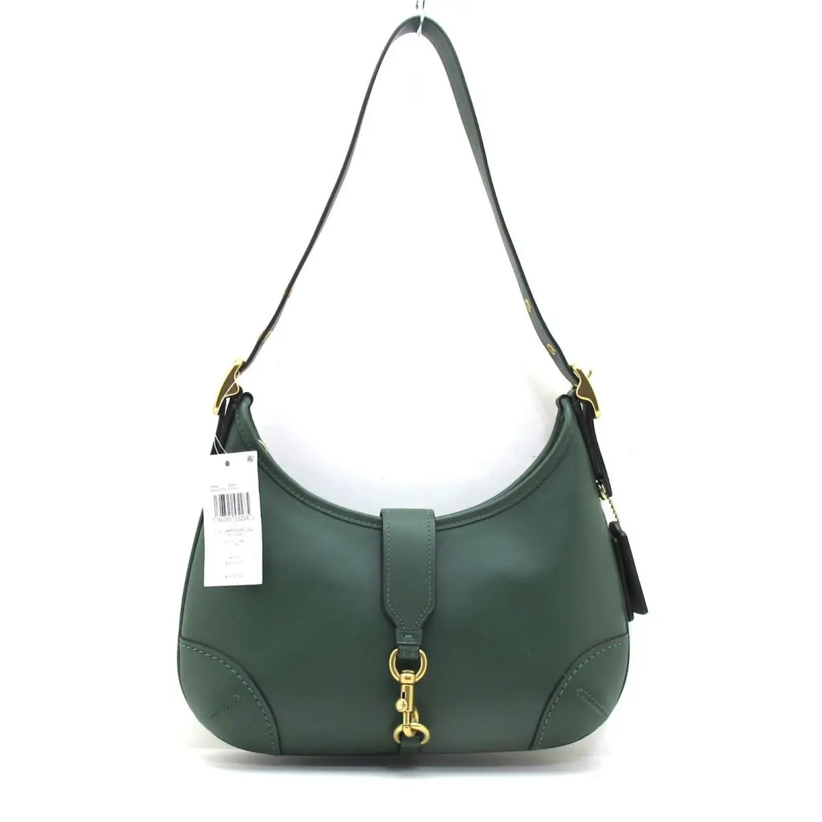 Coach Hamptons Glove Leather Hobo Shoulder B4/Hunter Green Limited Edition