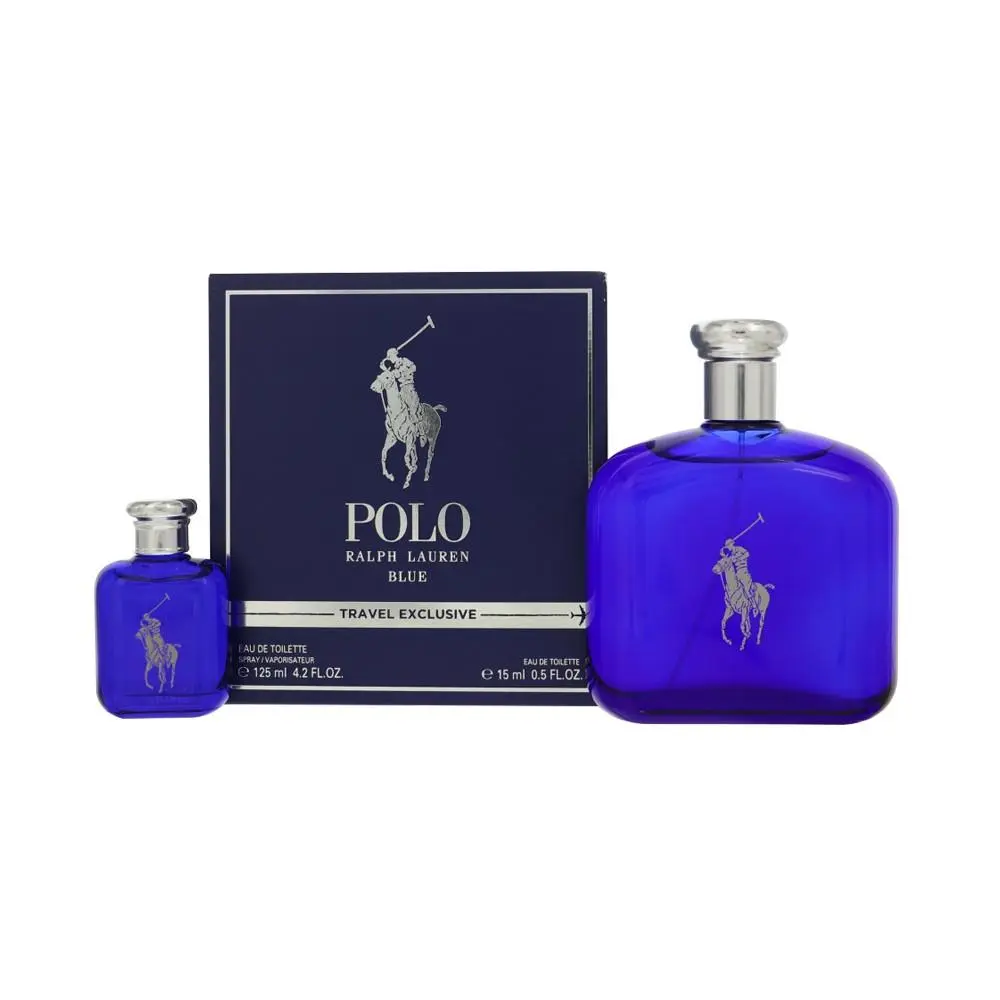 Polo Blue By Ralph Lauren For Men 4.2 Oz Eau De Toilette Spray