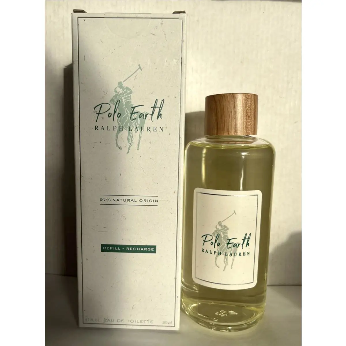Ralph Lauren Polo Earth Eau De Toilette 6.7 oz / 200 ml Refill Recharge