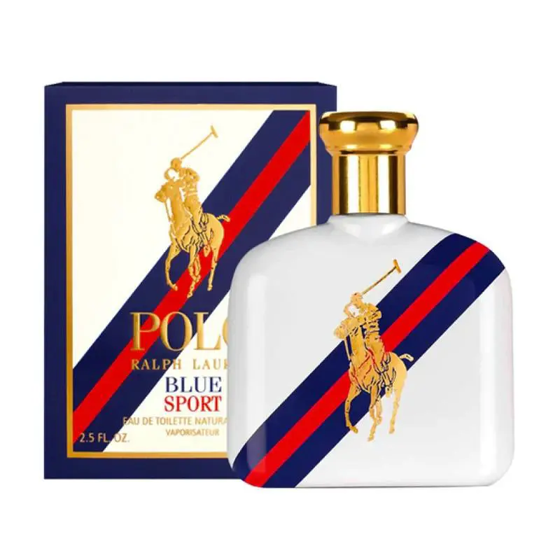 Polo Blue Sport by Ralph Lauren Eau de Toilette Spray For Men 2.5oz