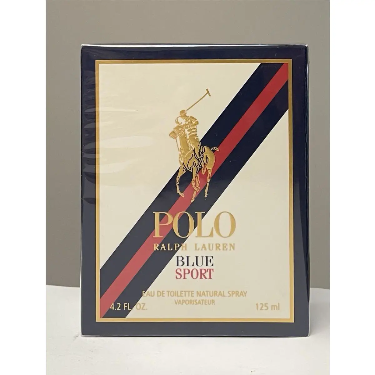 Ralph Lauren Polo Blue Sport Men Eau De Toilette Spray 4.2oz 125ml