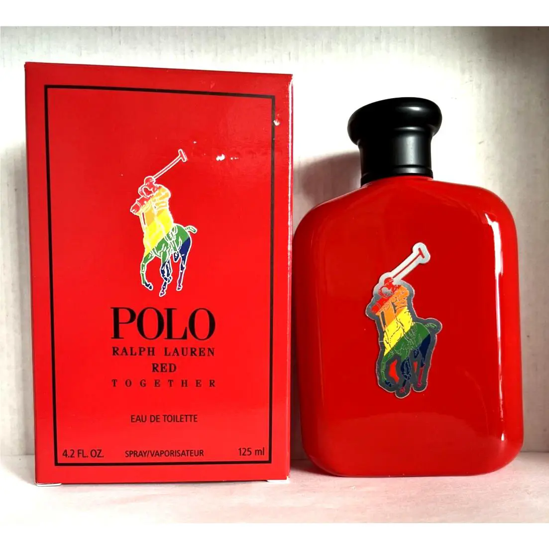 Ralph Lauren Polo Red Together Edition Eau de Toilette For Men 4.2 oz