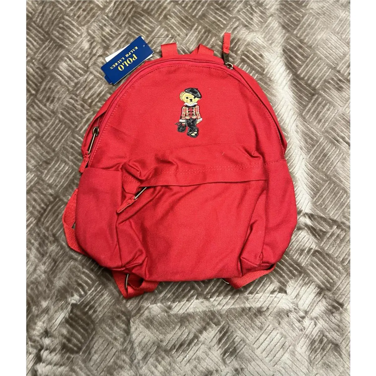 Polo Ralph Lauren Park Avenue Bear Red FA24 Backpack
