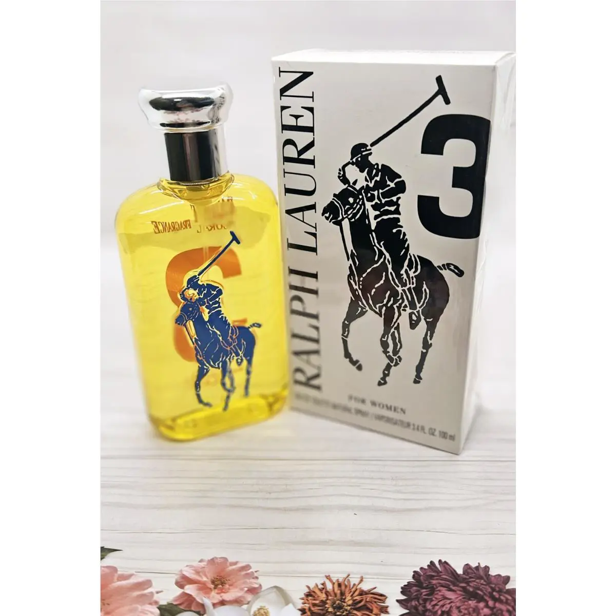Ralph Lauren Polo The Big Pony Collection 3 For Women Edt Spray 3.4oz White Box